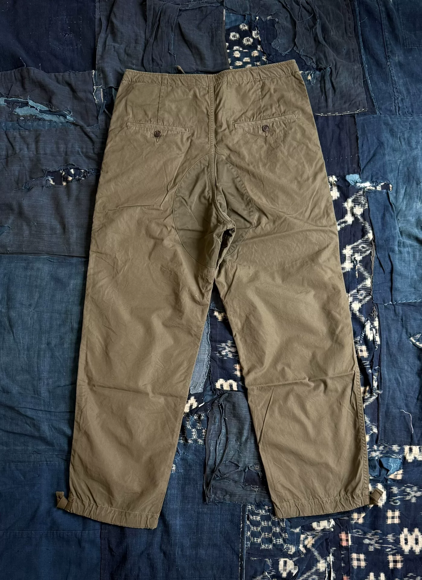 VISVIM 25SS SHARMA MIL PANTS — front
