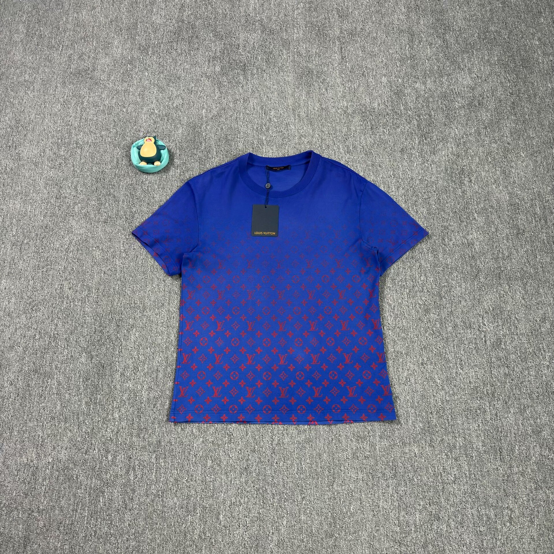 Louis Vuitton Blue Gradient Monogram T-Shirt