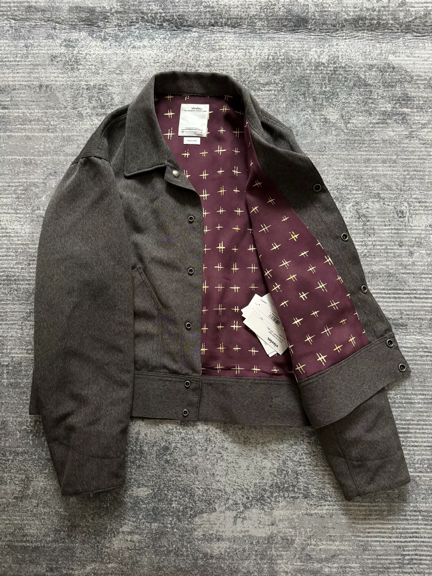 VISVIM 23SS ALPHA SHORT JKT — front