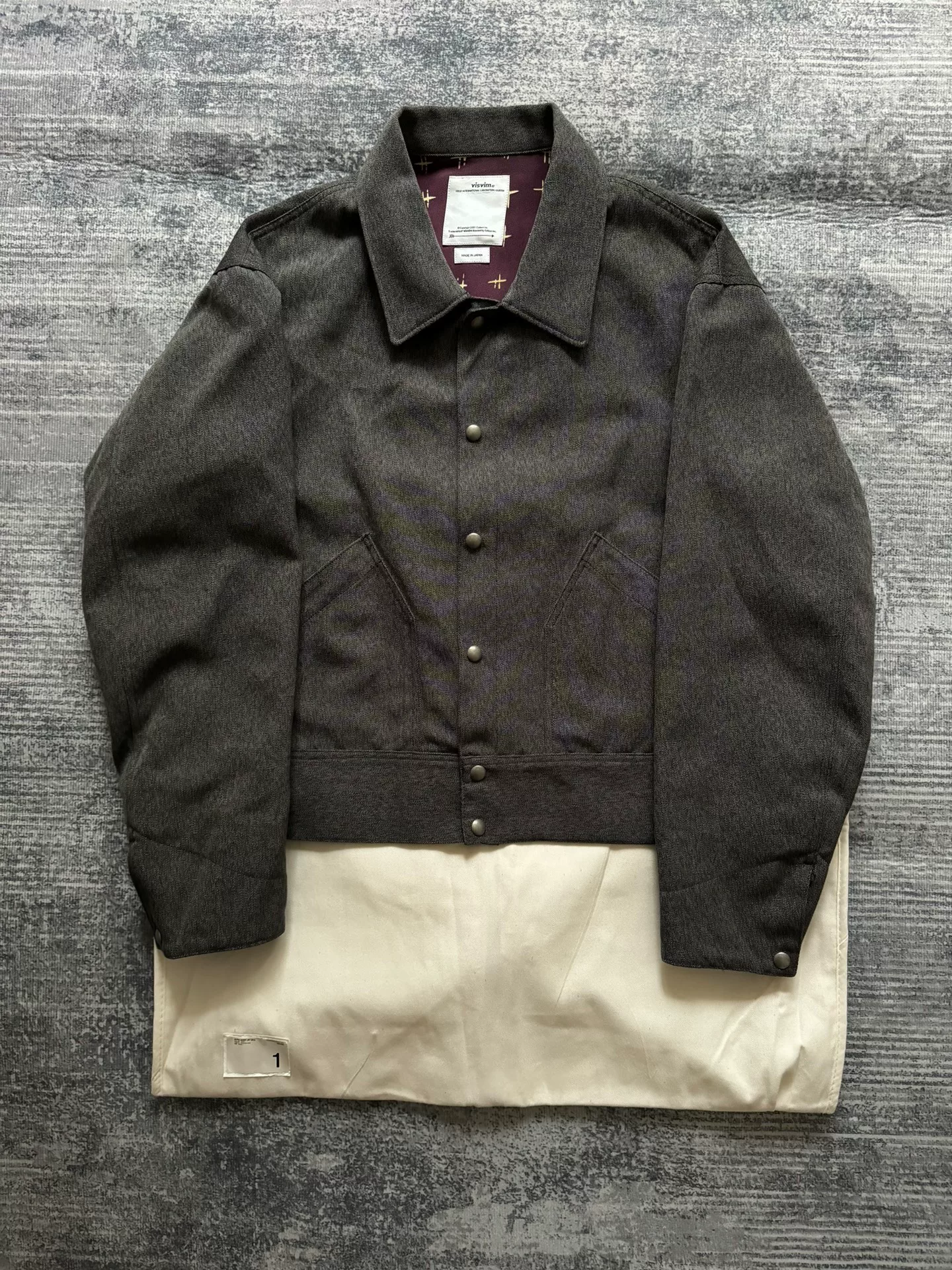 VISVIM 23SS ALPHA SHORT JKT