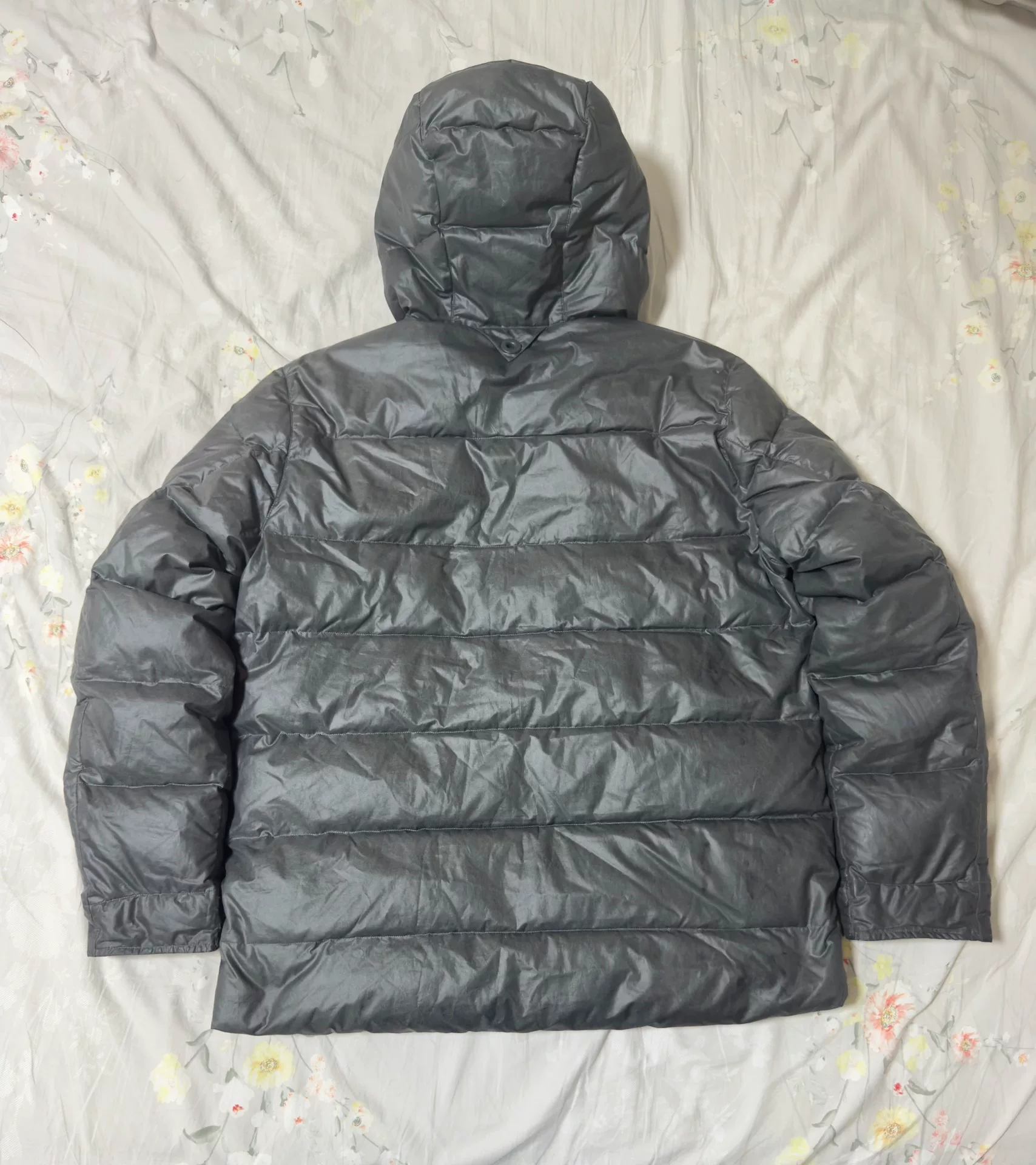 White Mountainerring 15AW Black Puffer Jacket — front