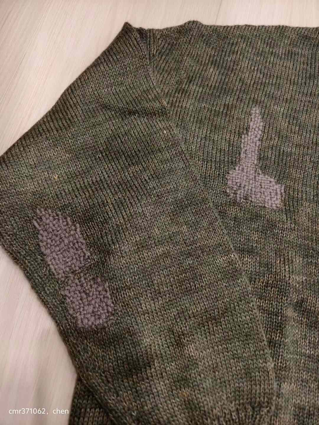 VISVIM 22AW JUMBO CREW KNIT — back
