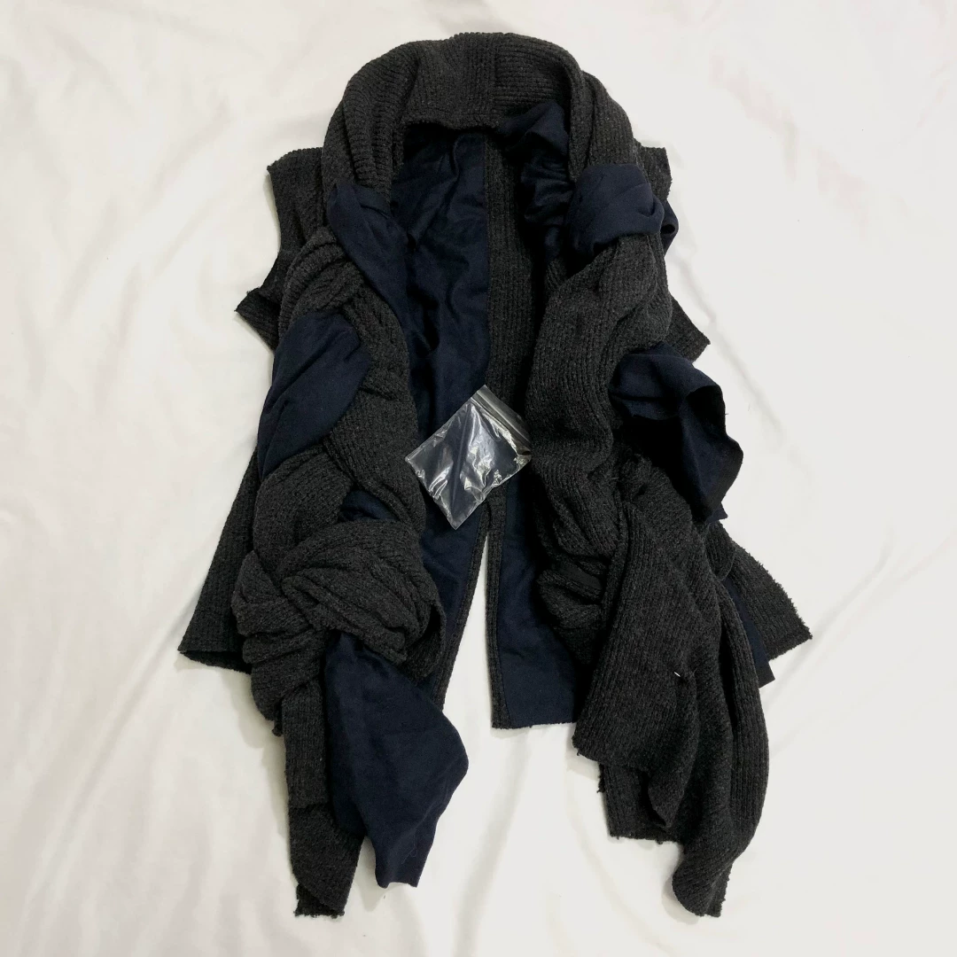 Comme des Garcons 14AW Knit Vest — back