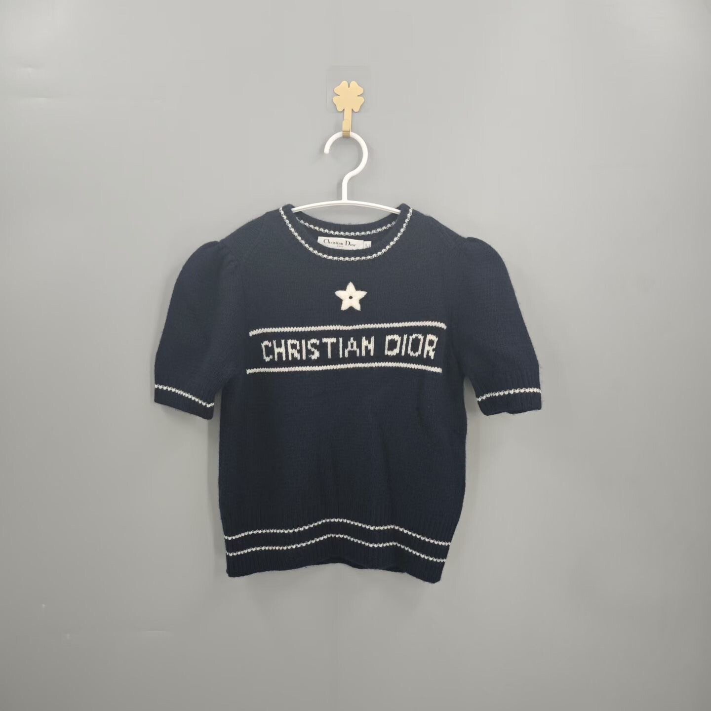 Dior Classic Lucky Star Logo Short Sleeve
