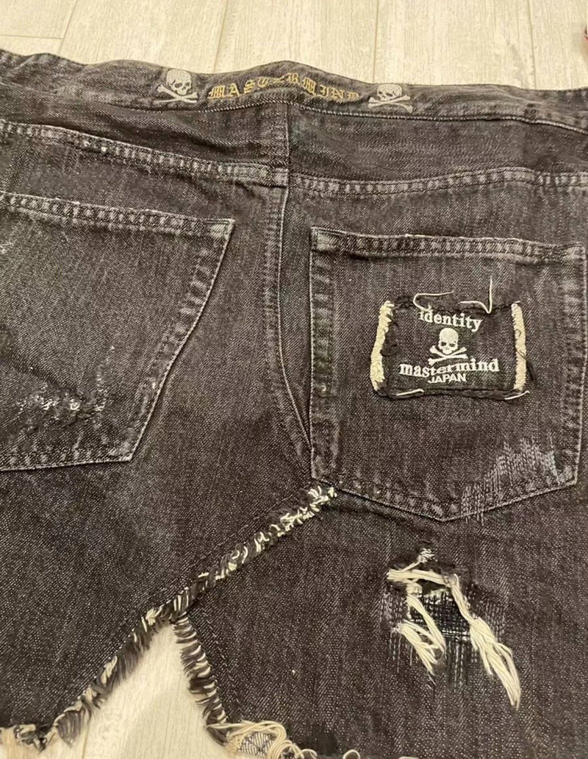 mastermind JAPAN Denim Accessory — front