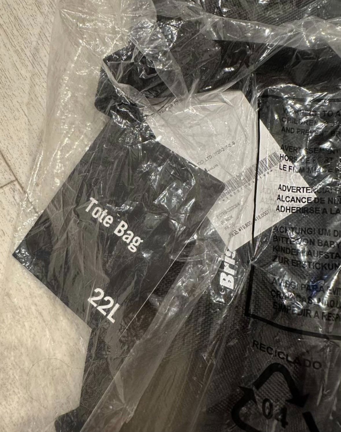 F.C.Real Bristol FCRB 22AW Tote Bag — front