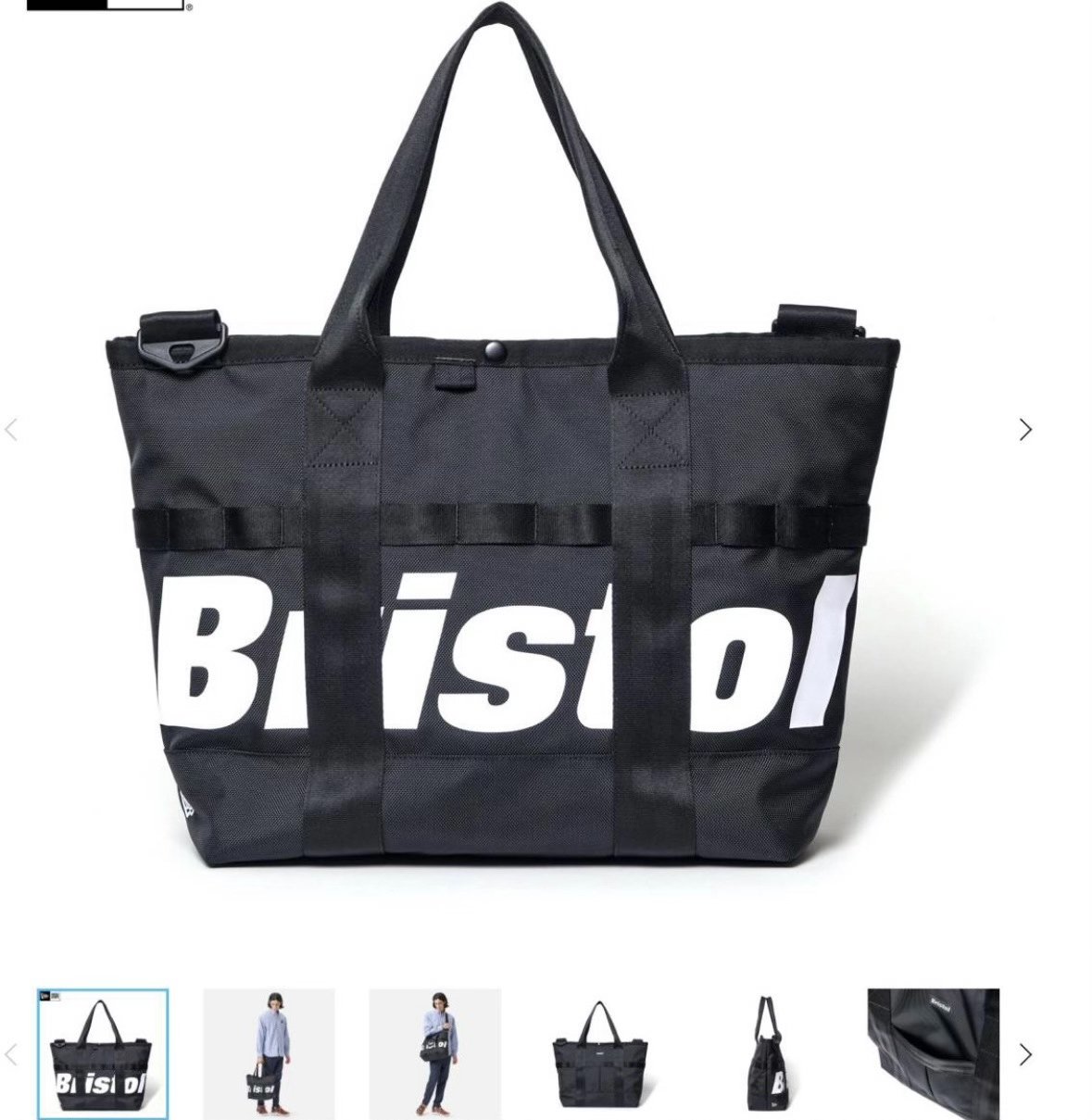 F.C.Real Bristol FCRB 22AW Tote Bag — detail