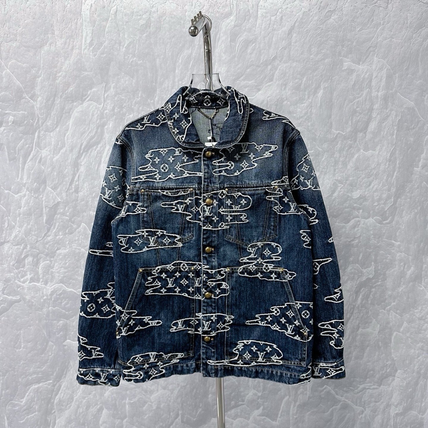 Louis Vuitton Nigo FW25 Cloud Denim Jacket