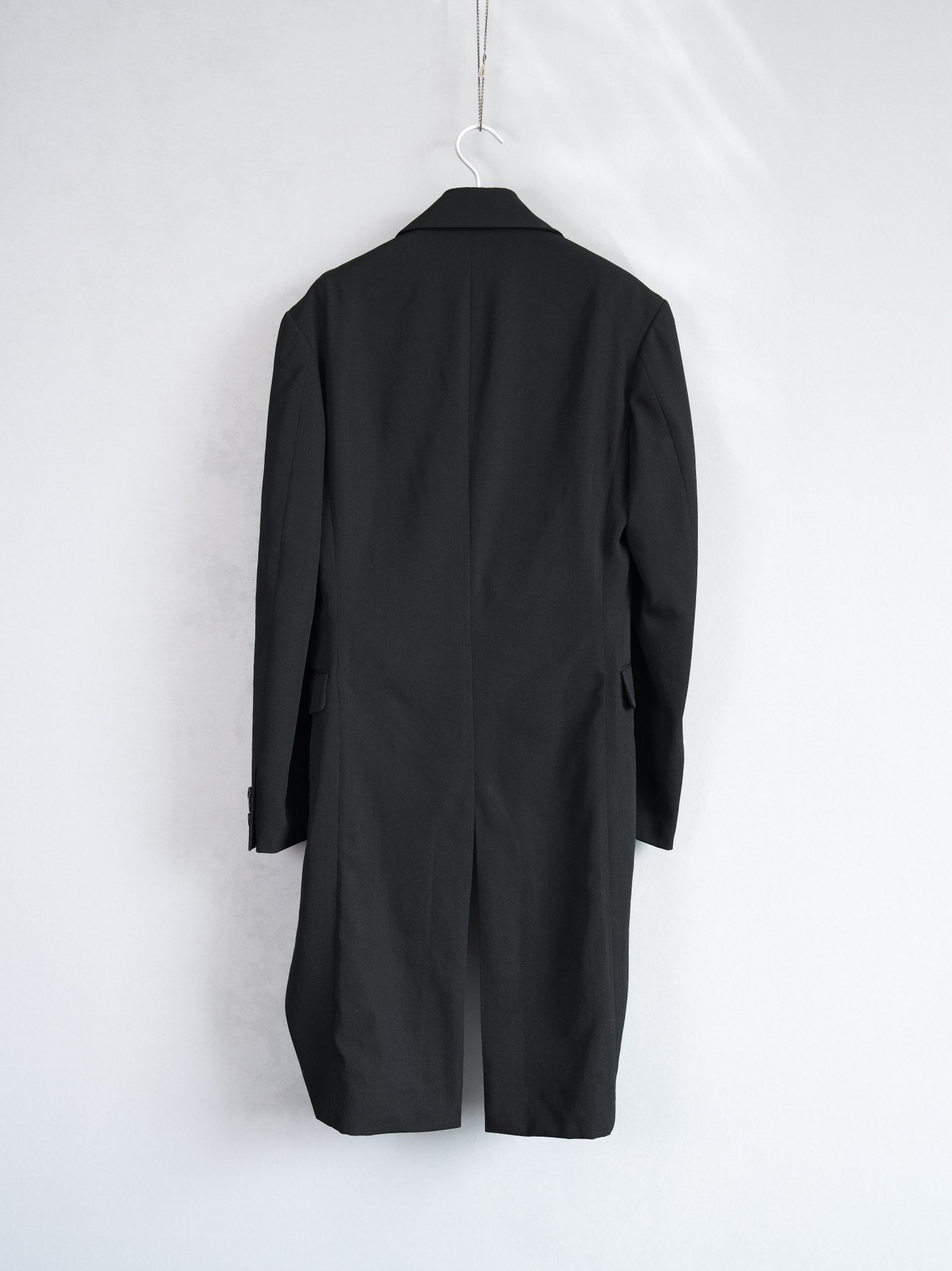 Yohji Yamamoto 11SS Deformed Collar Tailcoat — label