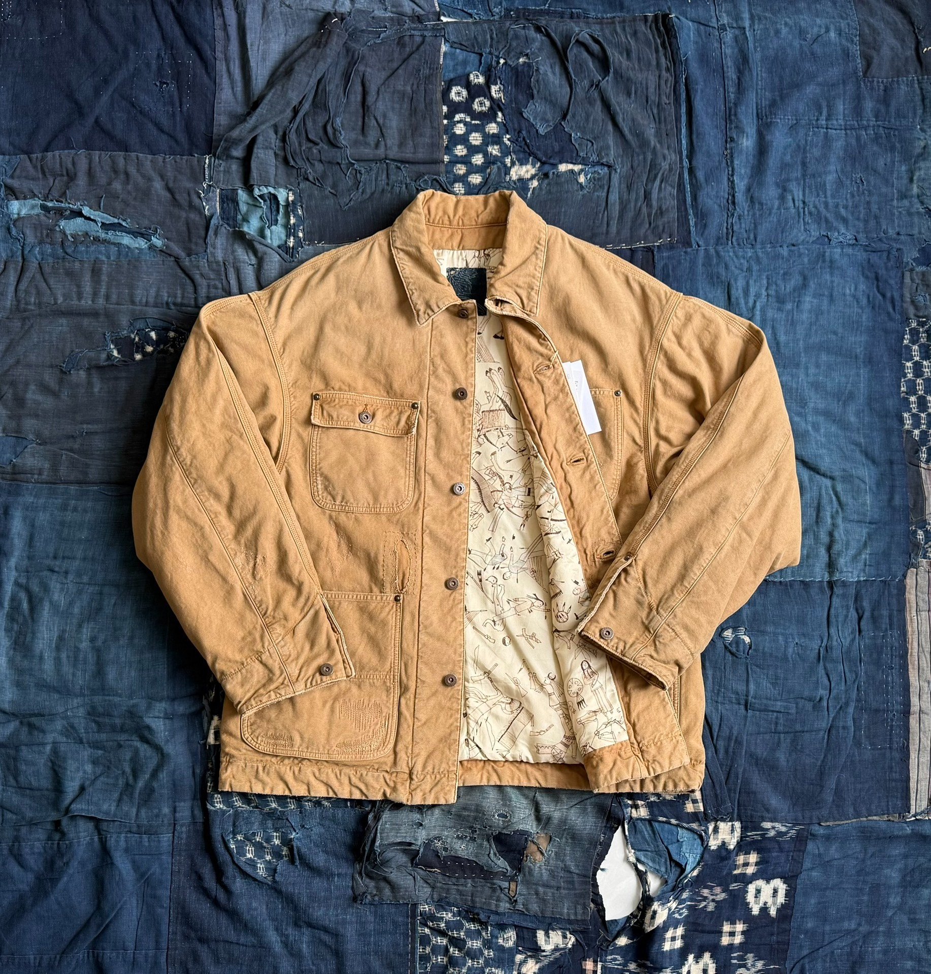 VISVIM 26SS MACRAY COVERALL CRASH — front