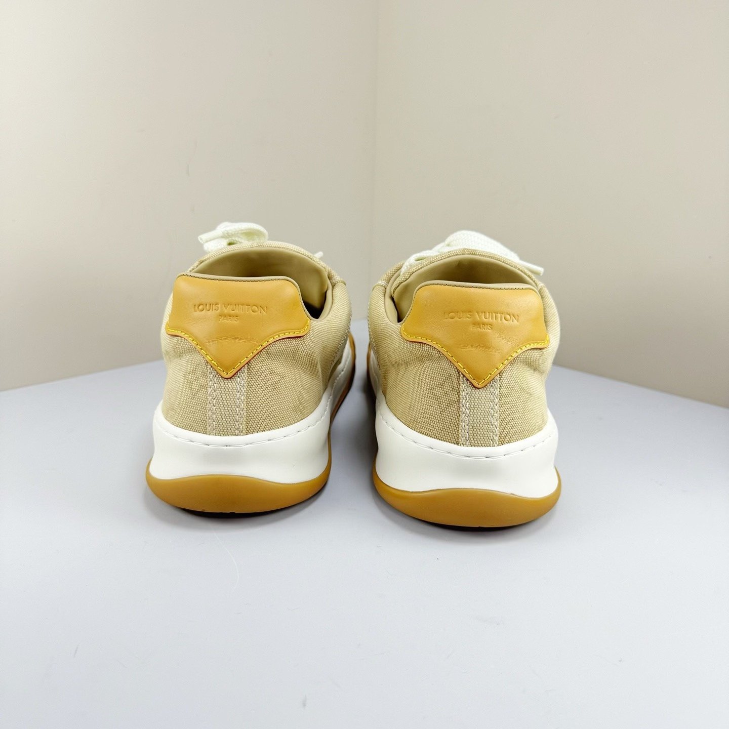 Louis Vuitton Tilted Series Biscuit Sneakers — detail