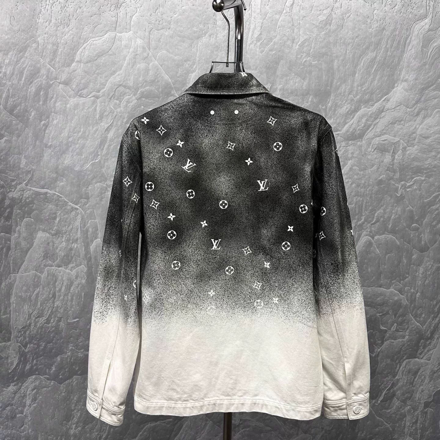 Louis Vuitton Gradient Denim Jacket — back