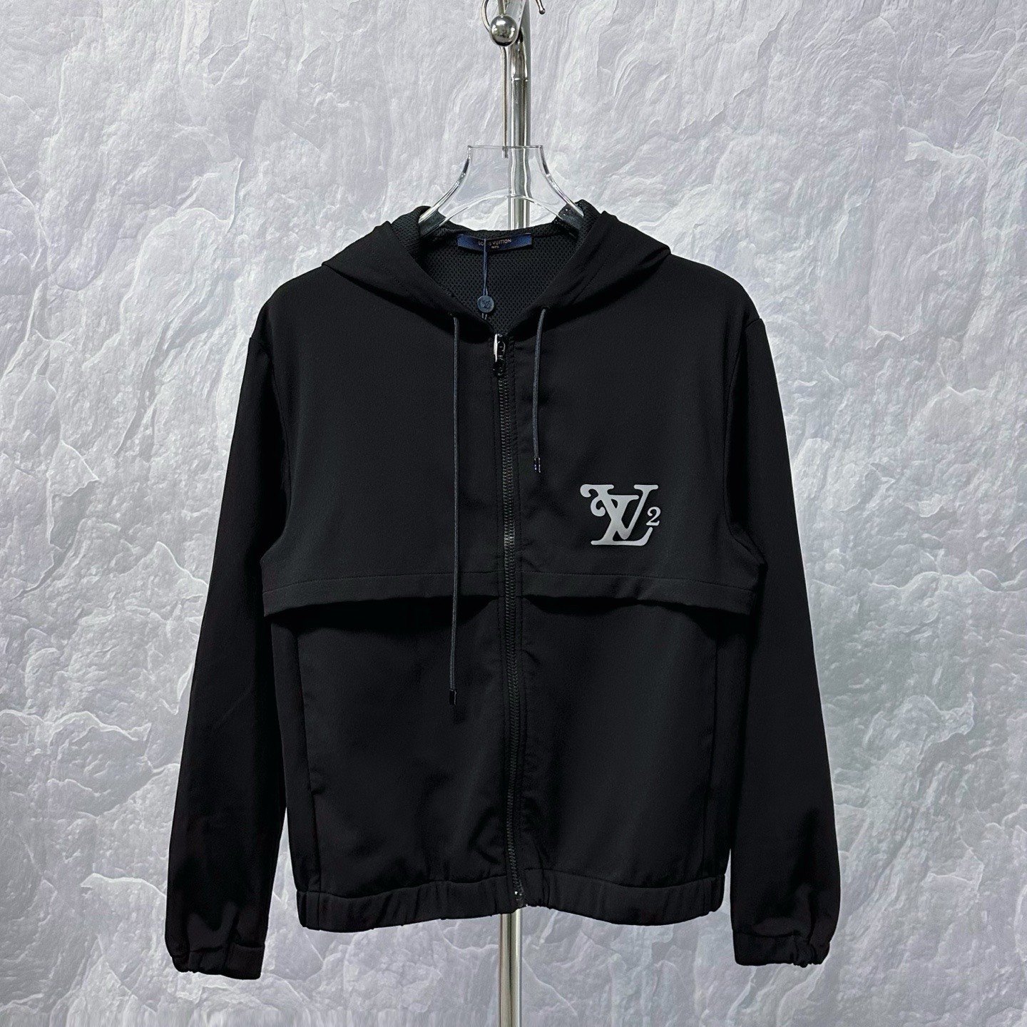 Louis Vuitton Nigo Reflective Logo Hooded Jacket