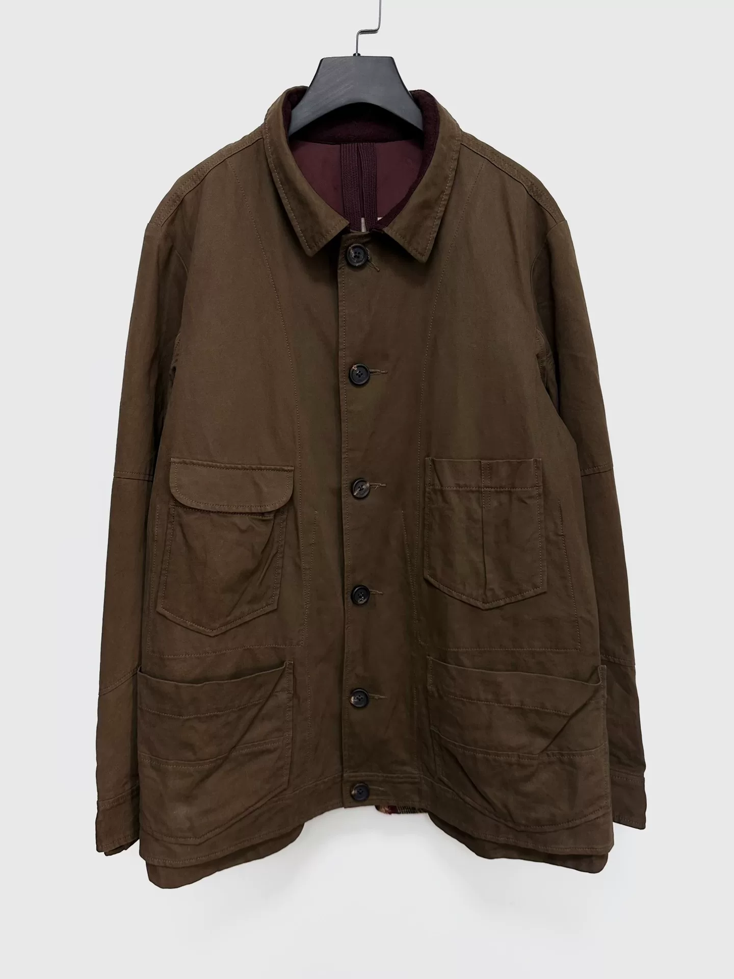 Ziggy Chen 18AW Maple Leaf Coat — front