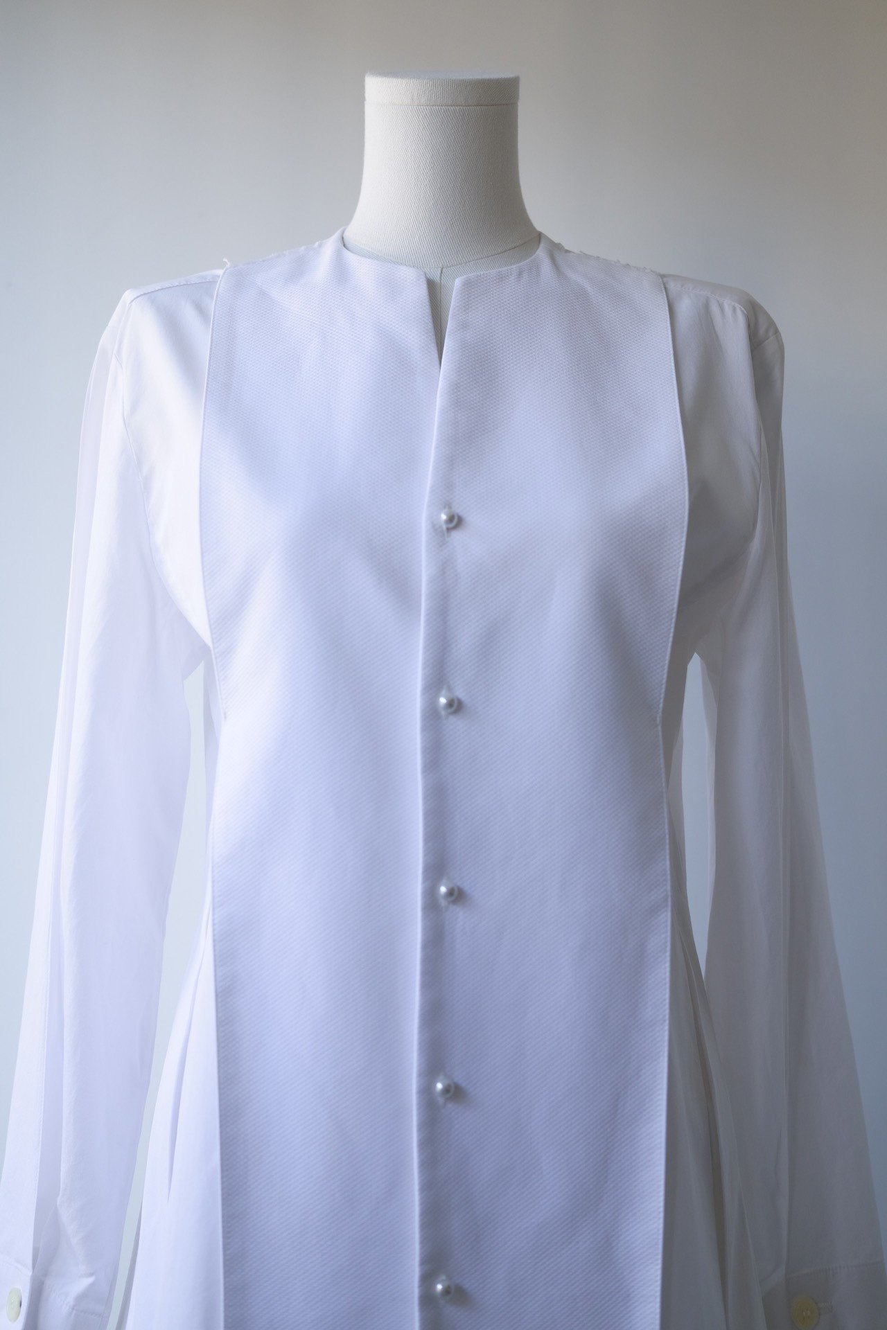 Yohji Yamamoto x Takeshi Kosaka Pearl Shirt — front
