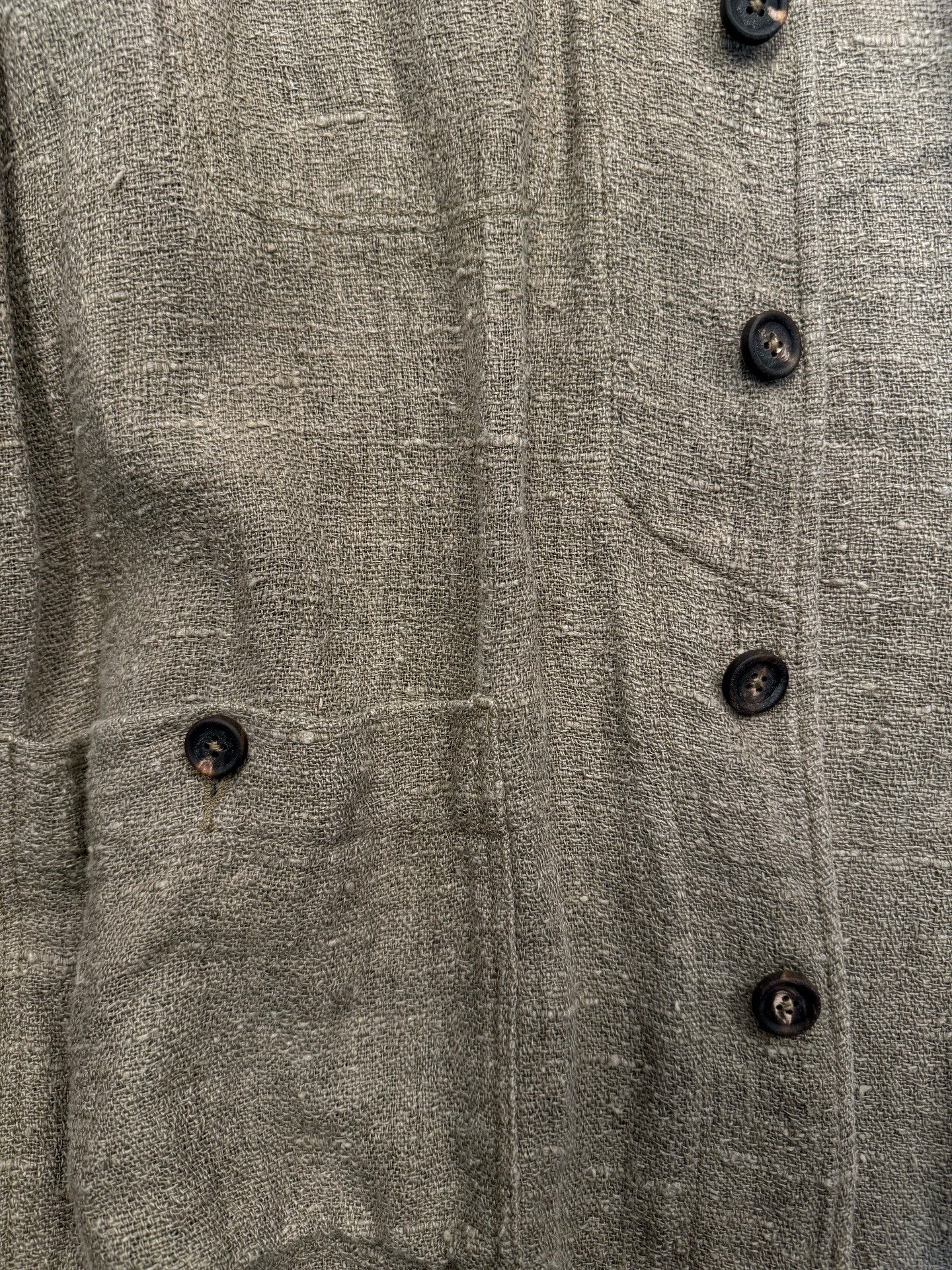 Ziggy Chen 22SS Linen Jacket — label