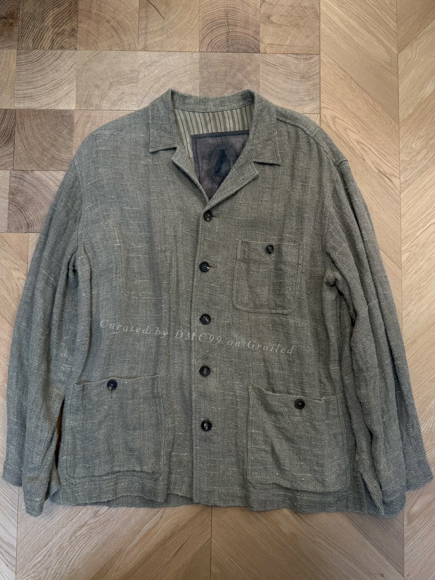 Ziggy Chen 22SS Linen Jacket