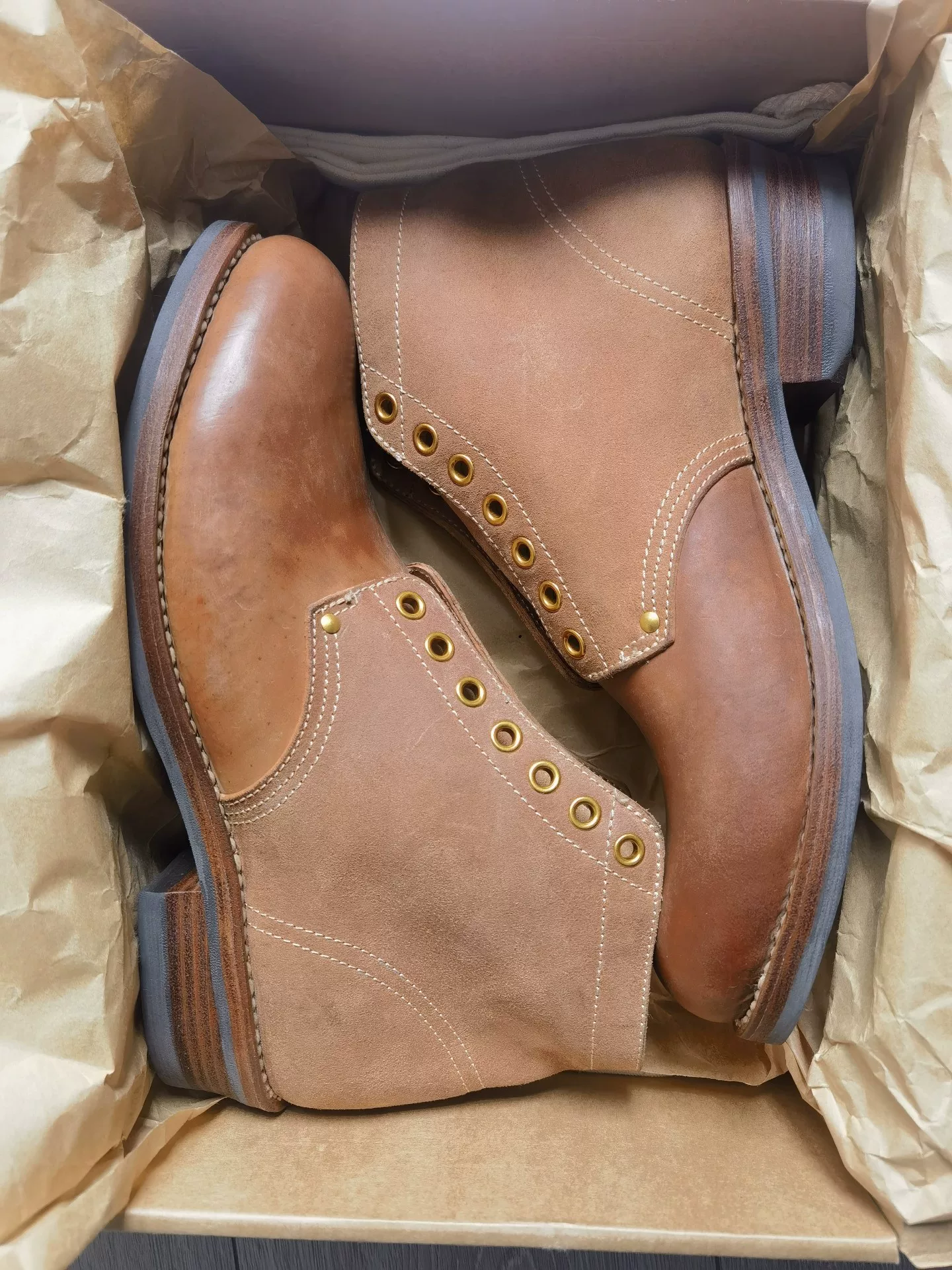 Visvim 18SS ICT Brigadier Boots