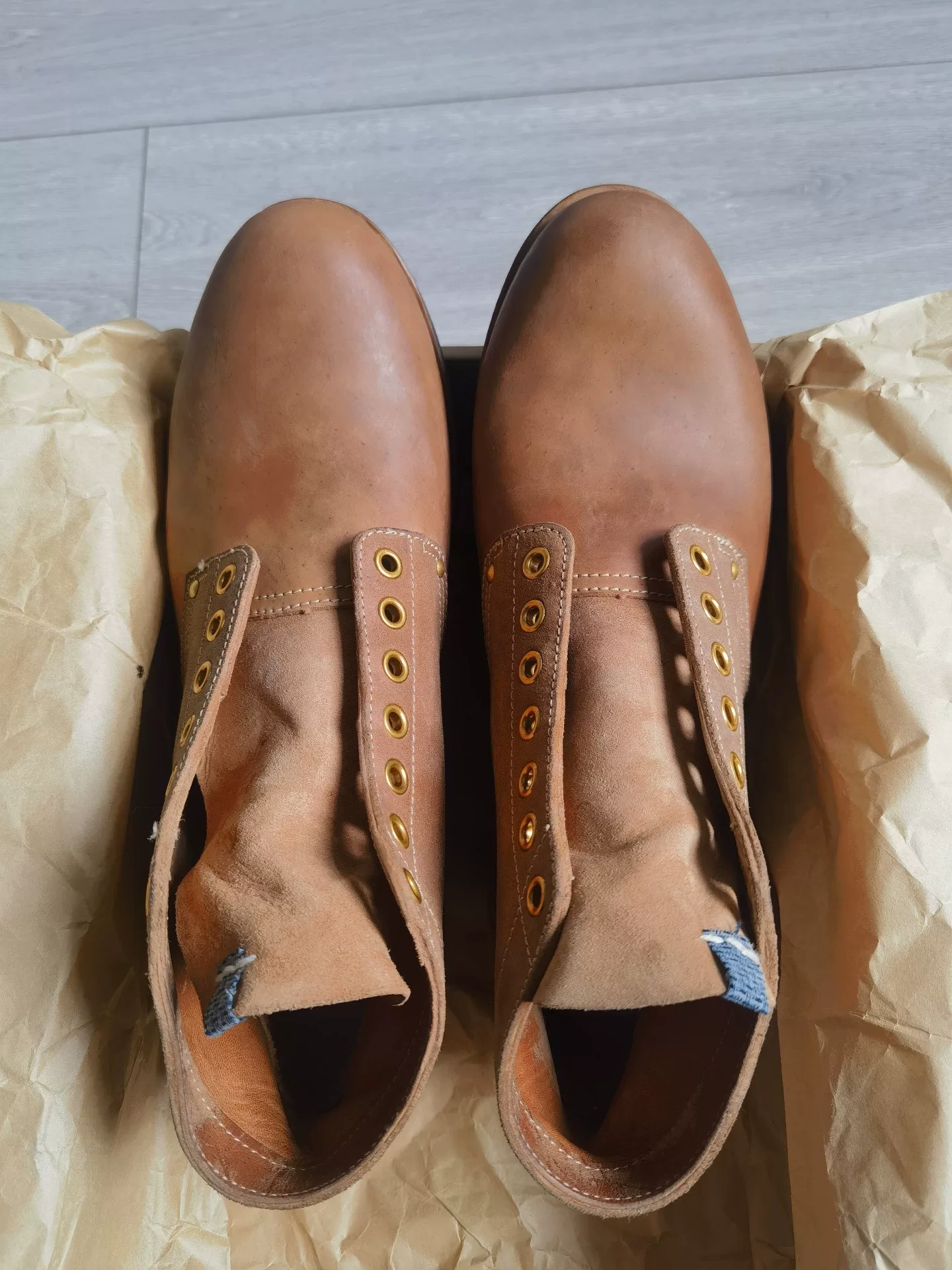 Visvim 18SS ICT Brigadier Boots — detail