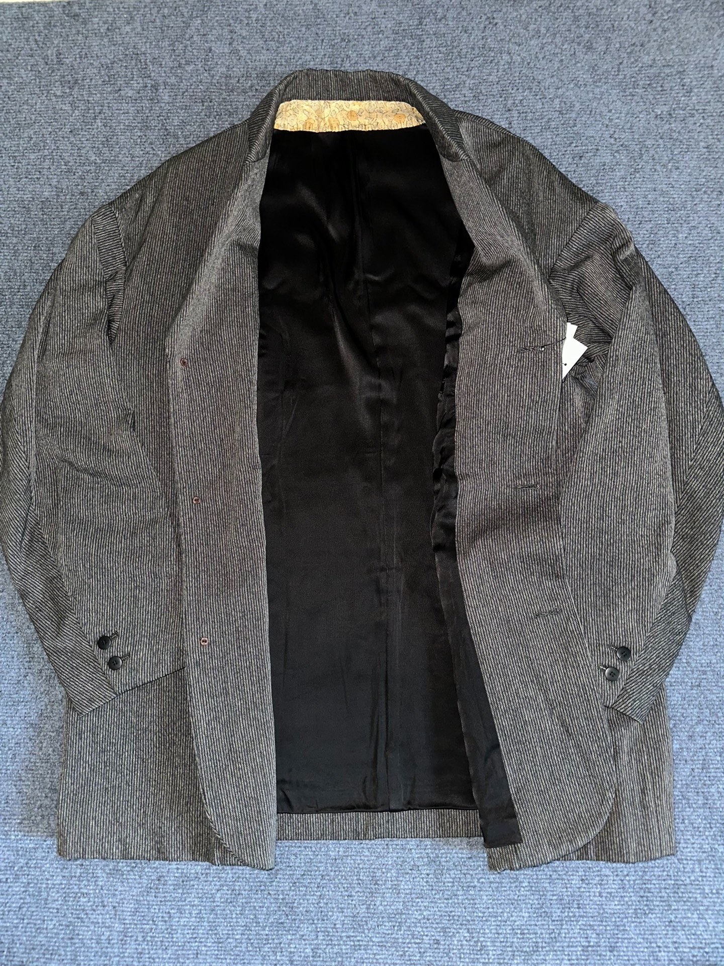 visvim galen wool jacket — label