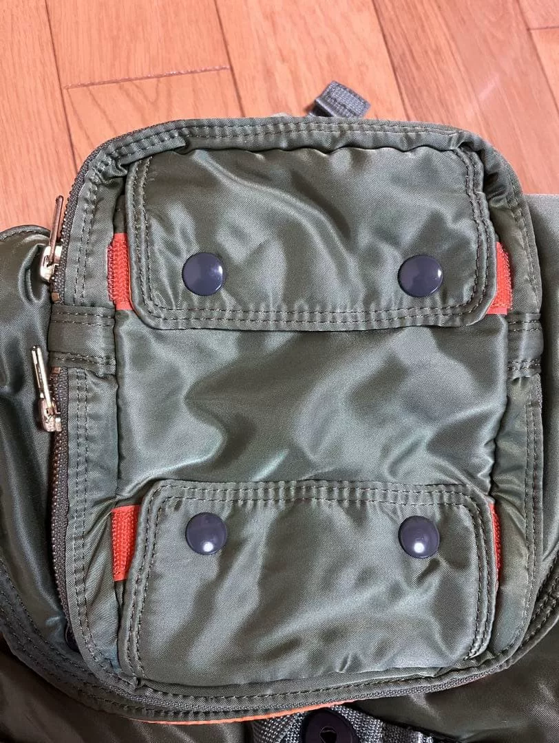 Porter Tanker Large Capacity Green Backpack — front