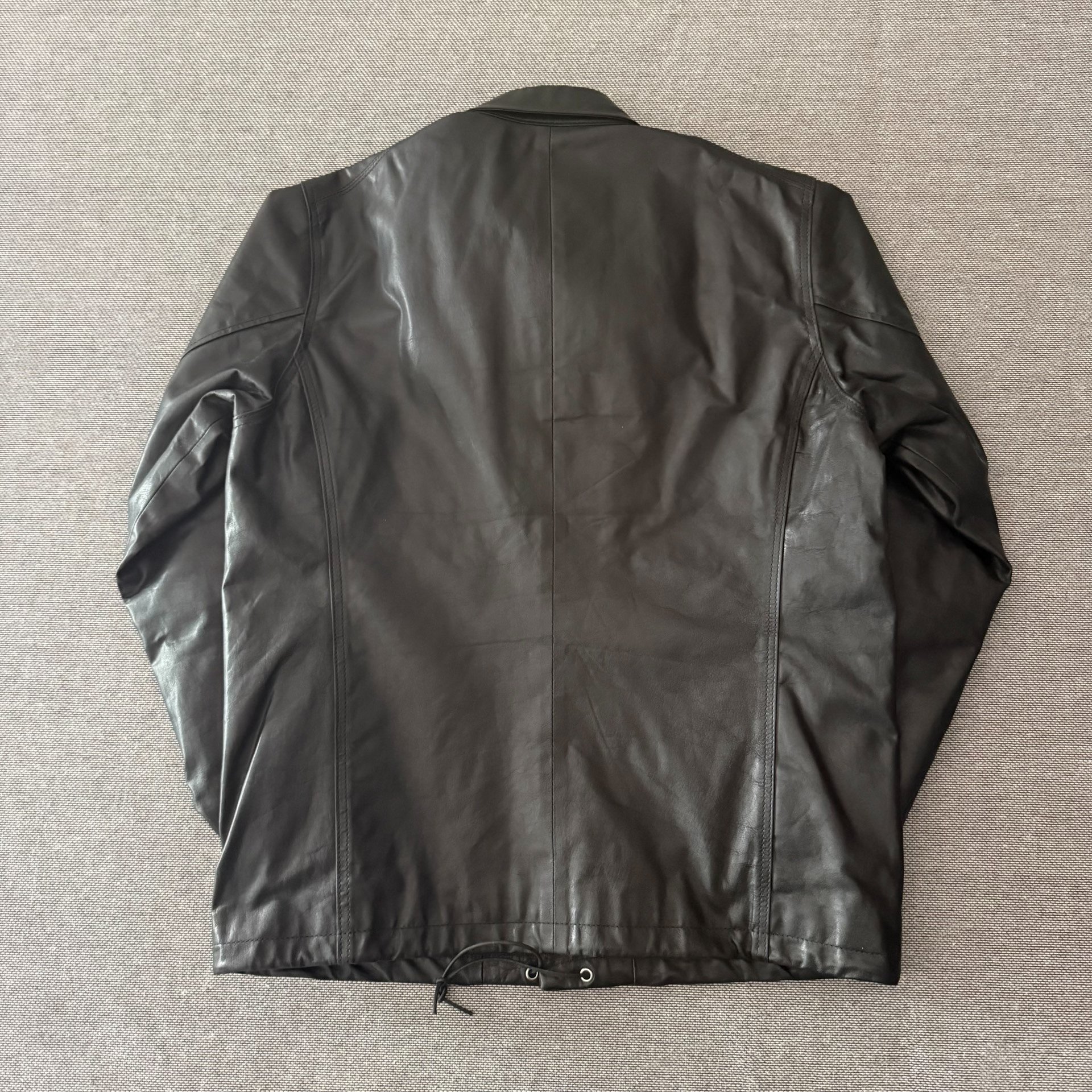 Tenjin Sj01 Tochigi Leather Coach Jacket — front