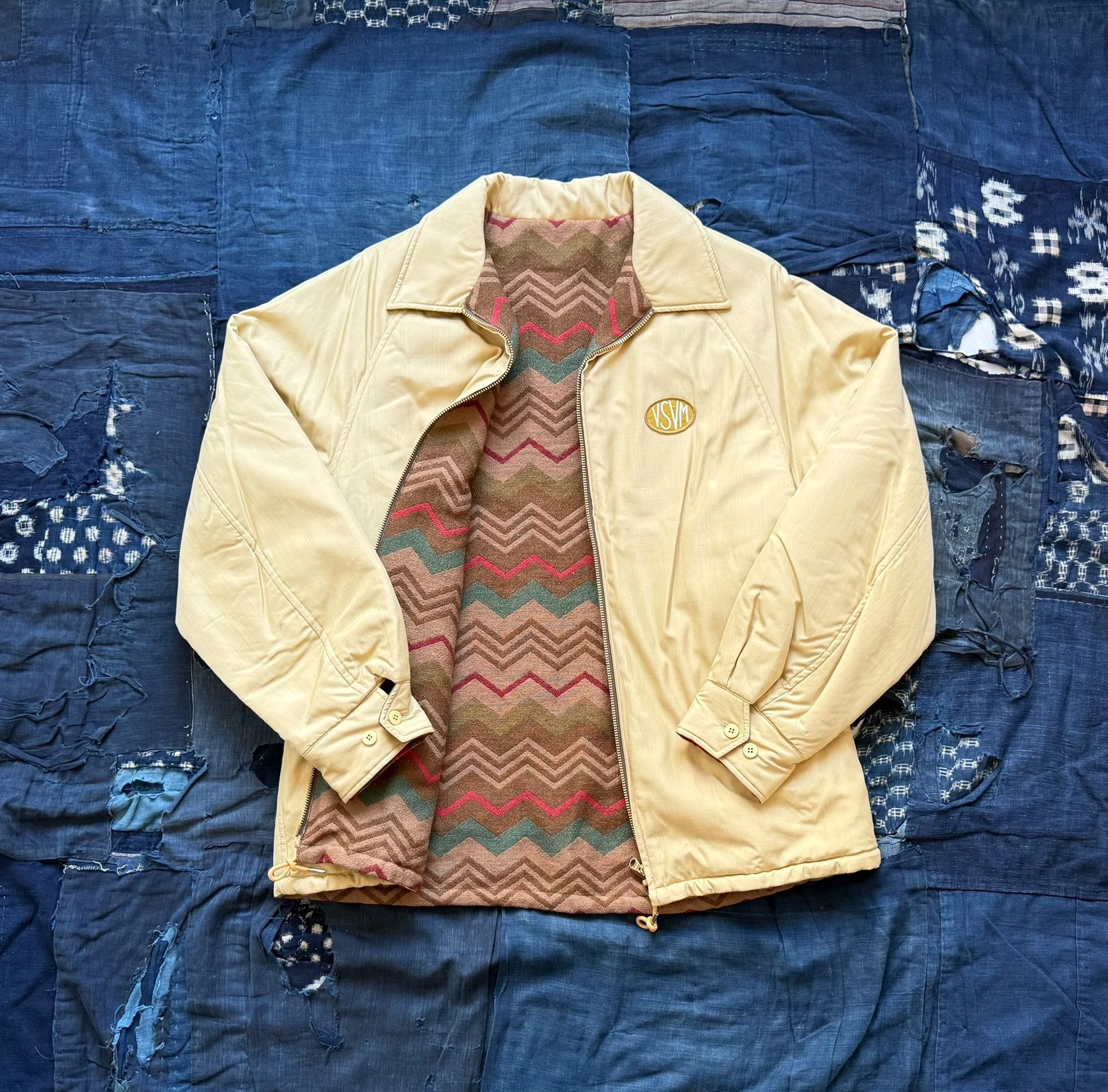 VISVIM 24AW Coach JKT Jacquard Blanket — front