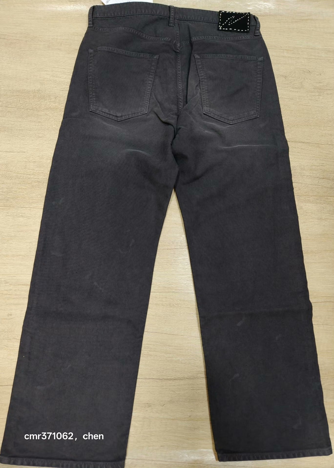 VISVIM 26 ICT FLUXUS 01 WIDE G.CORDS — detail
