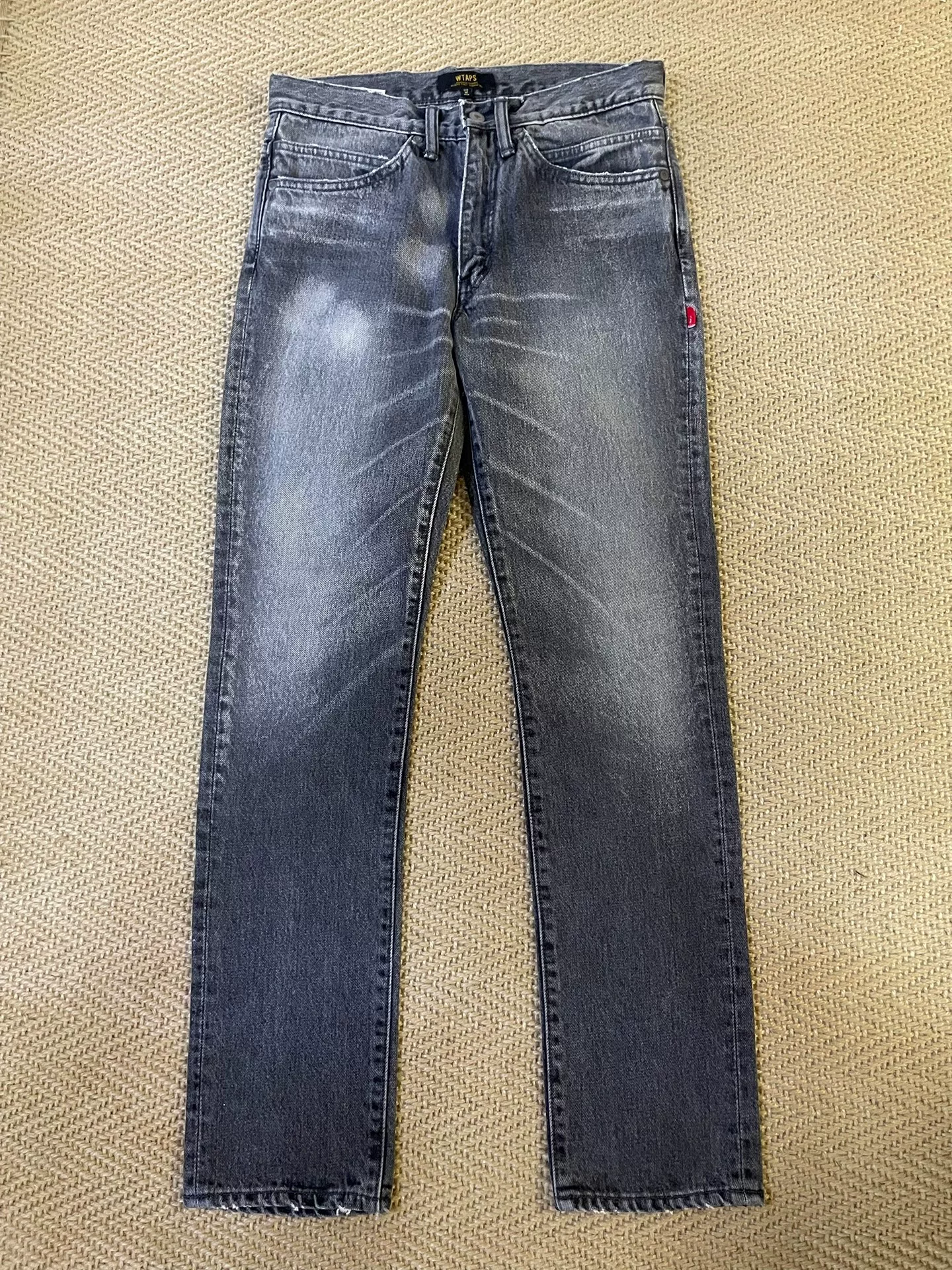 WTAPS Very Skinny Washed Jeans