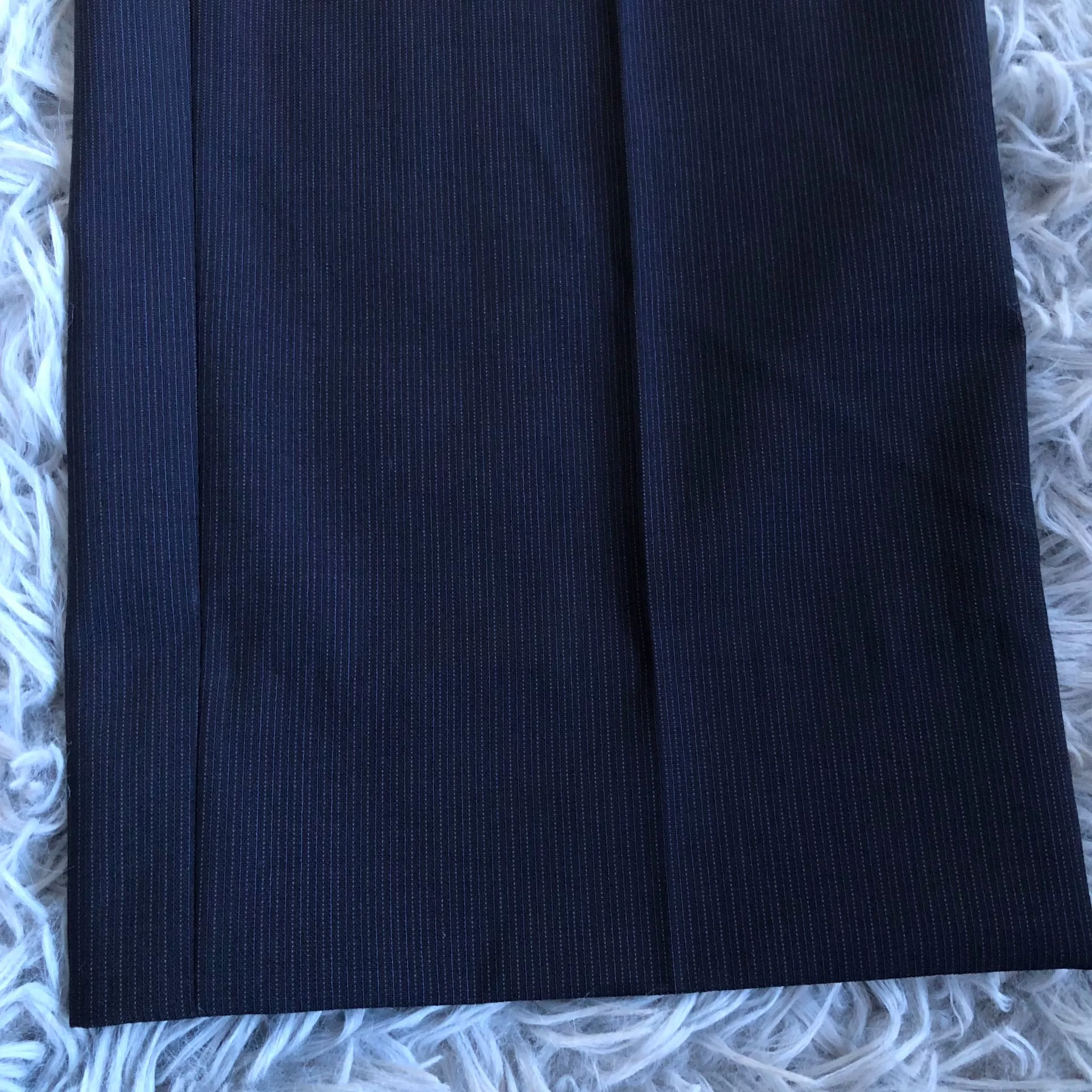 Dior Homme Striped Wool Trousers — front