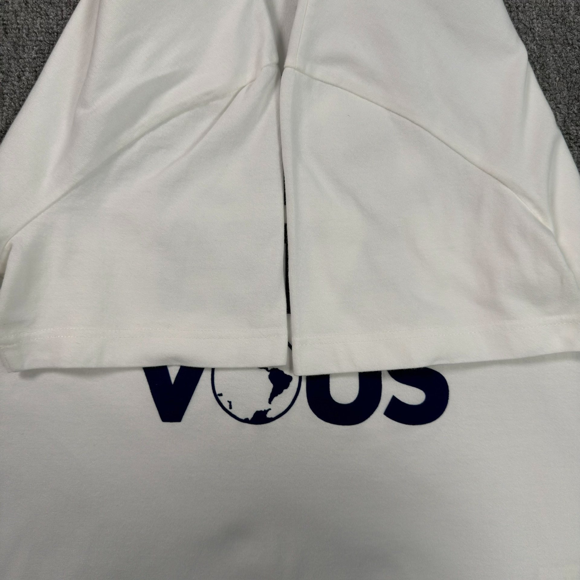 Louis Vuitton Earth Logo White T-Shirt — back