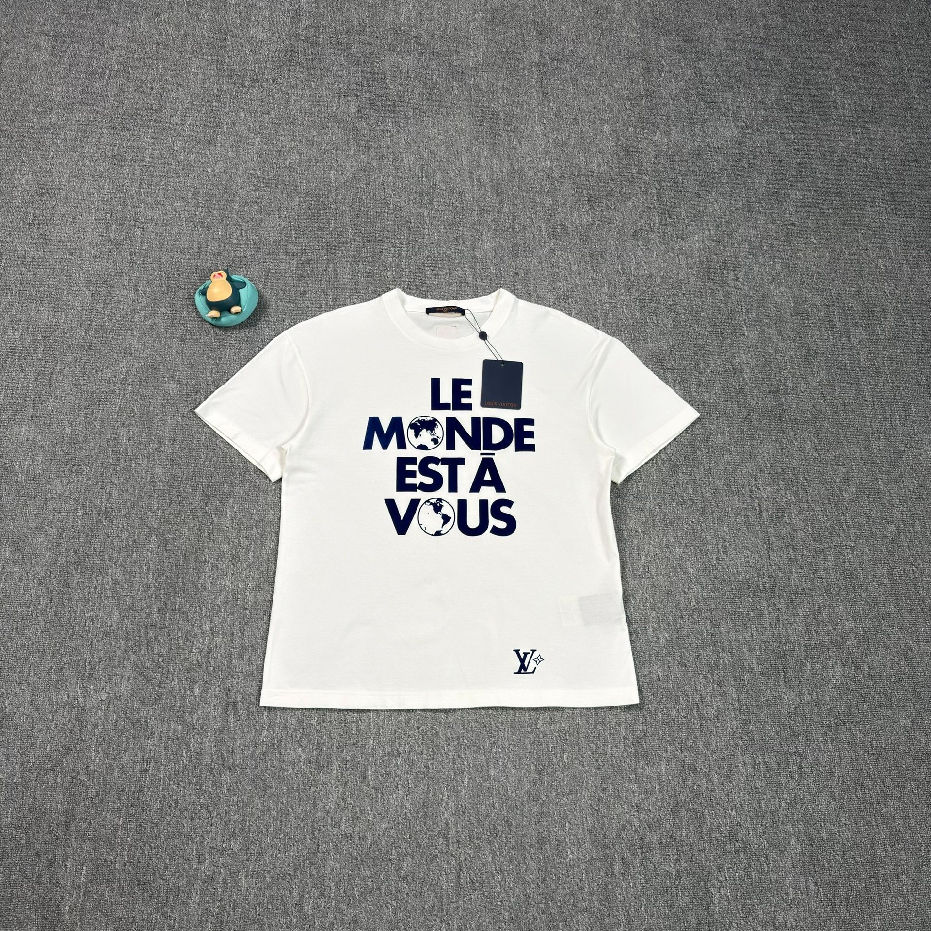 Louis Vuitton Earth Logo White T-Shirt