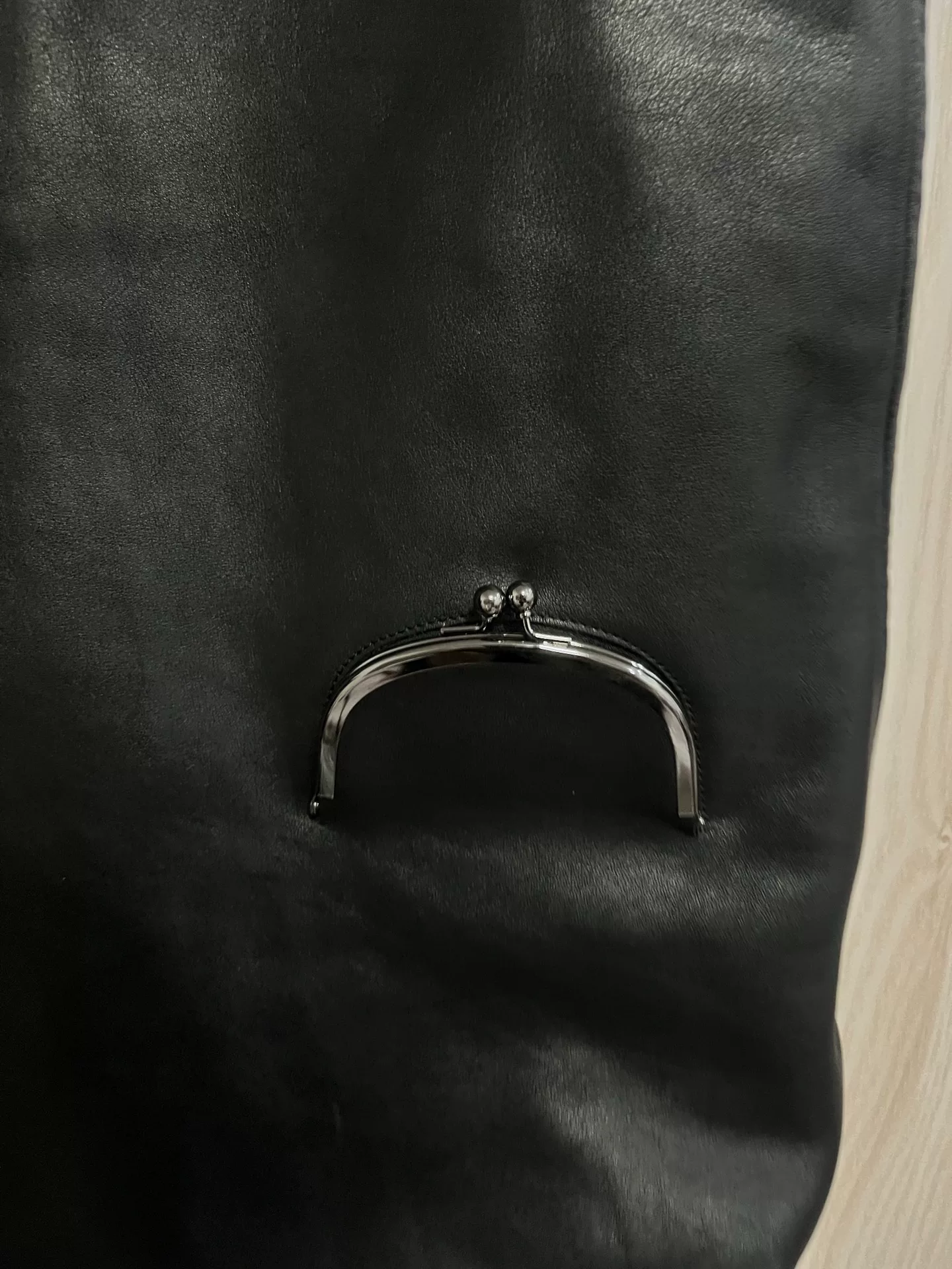 Yohji Yamamoto 22AW Leather Tote Bag — front