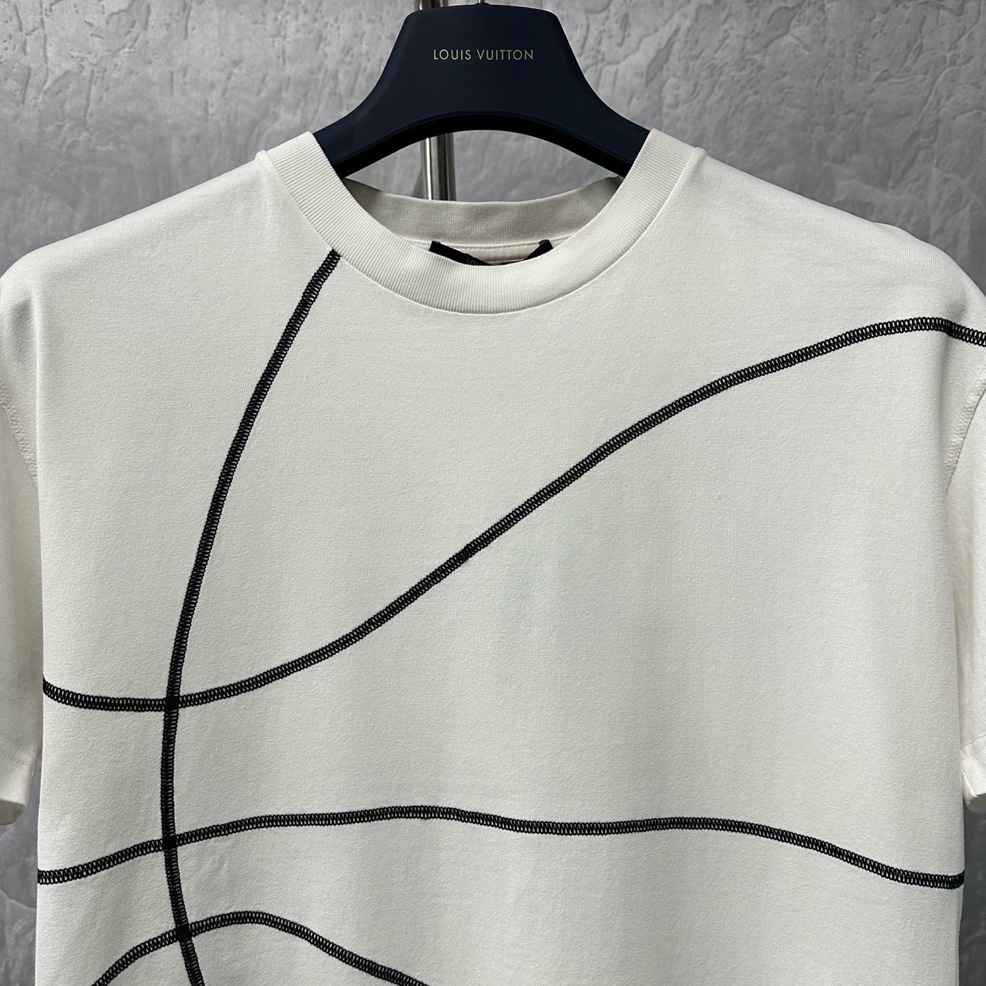 Louis Vuitton NBA Basketball Pattern T-Shirt — detail
