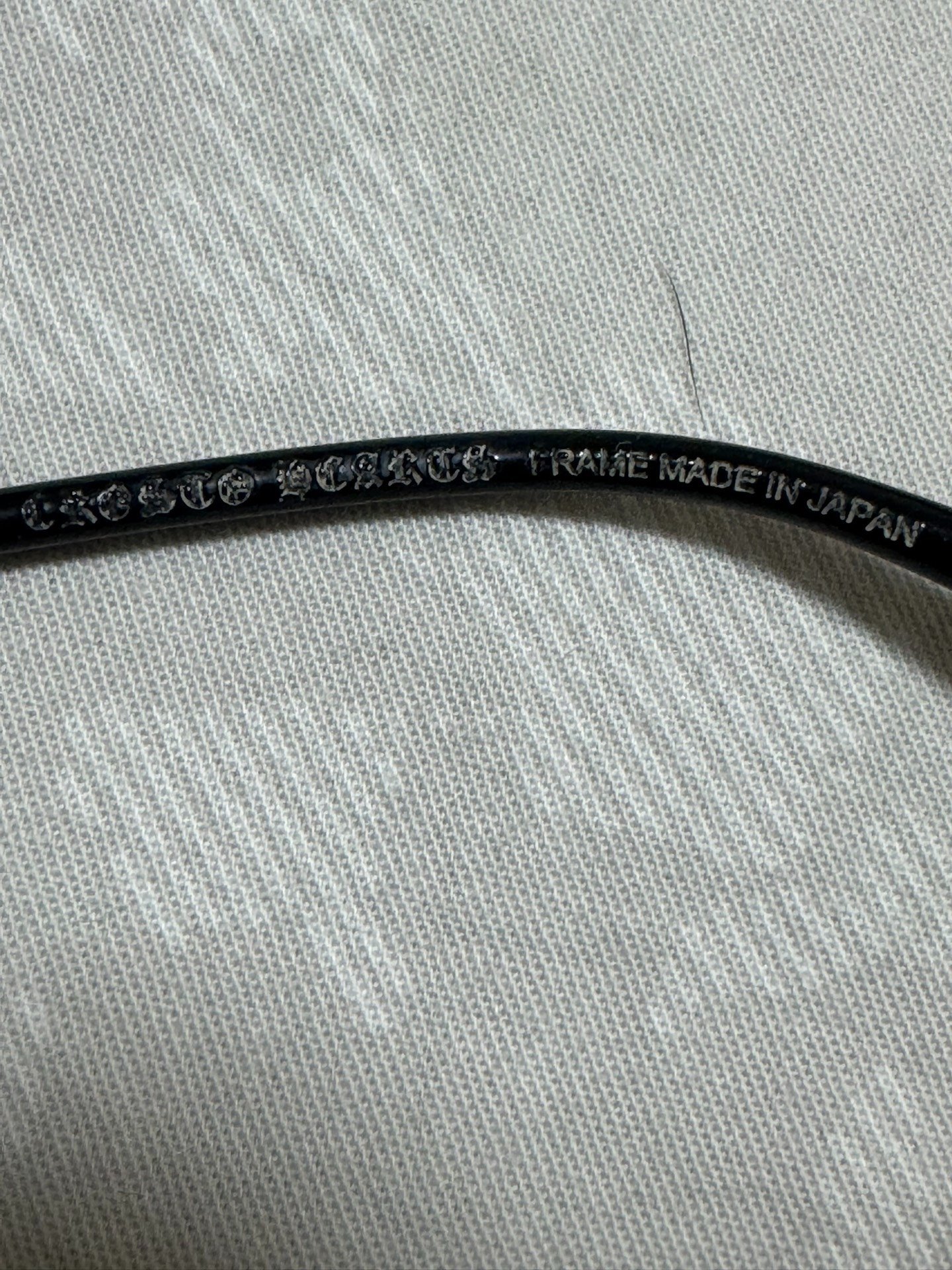 Chrome Hearts Bubba-A Round Cross Frame — back