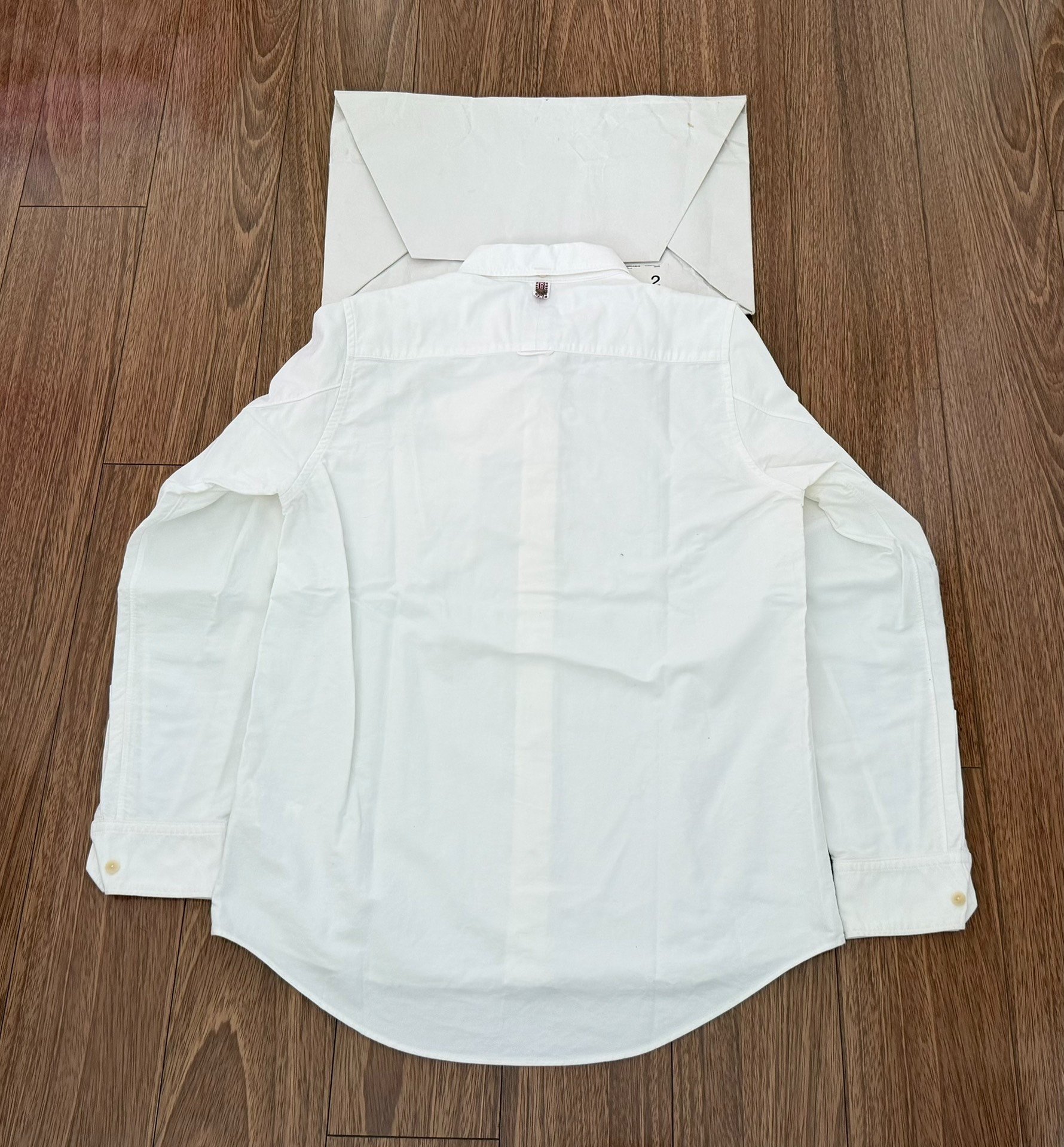 VISVIM ALBACORE BAMBOO LONG SLEEVE SHIRT — front