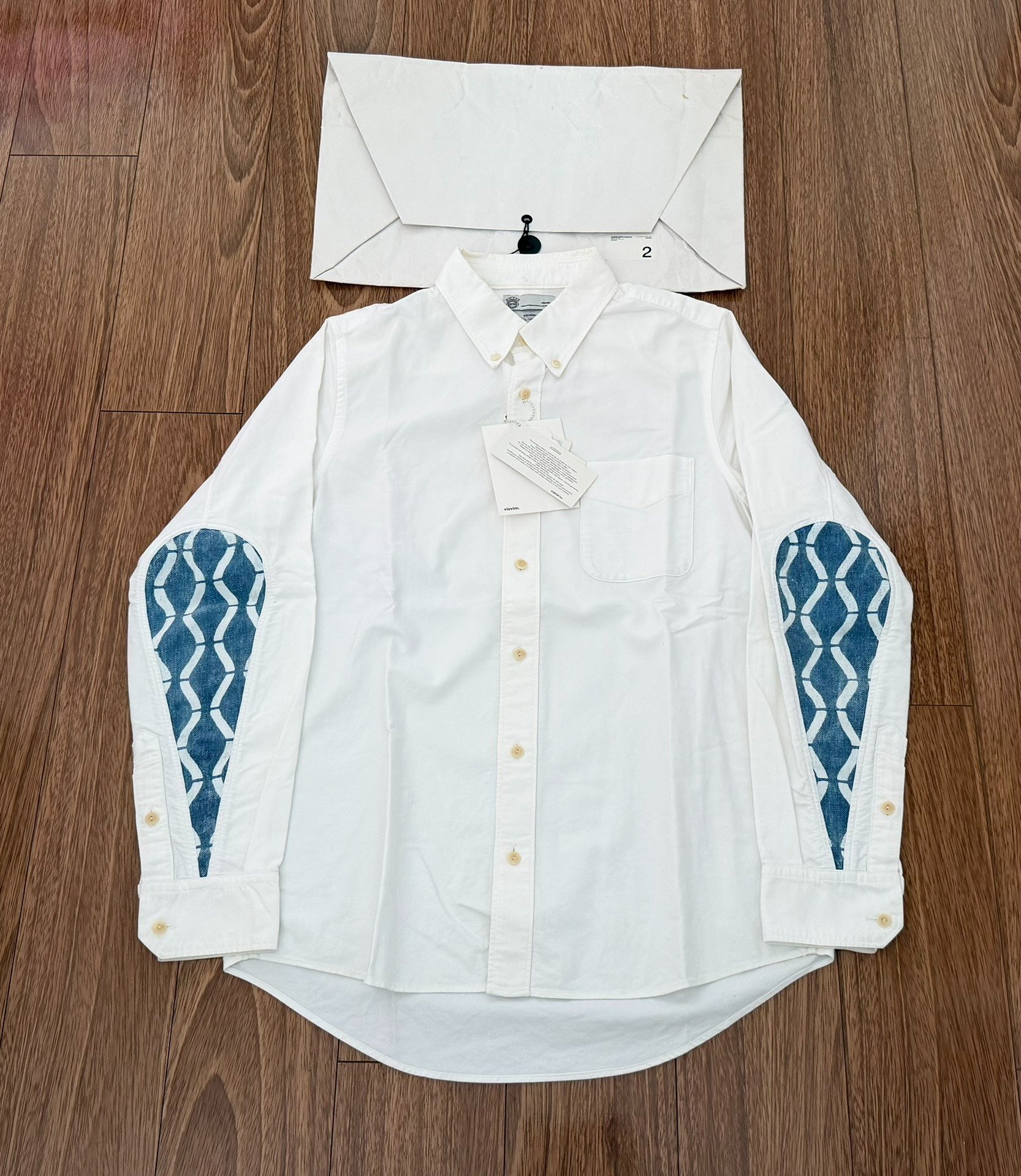 VISVIM ALBACORE BAMBOO LONG SLEEVE SHIRT