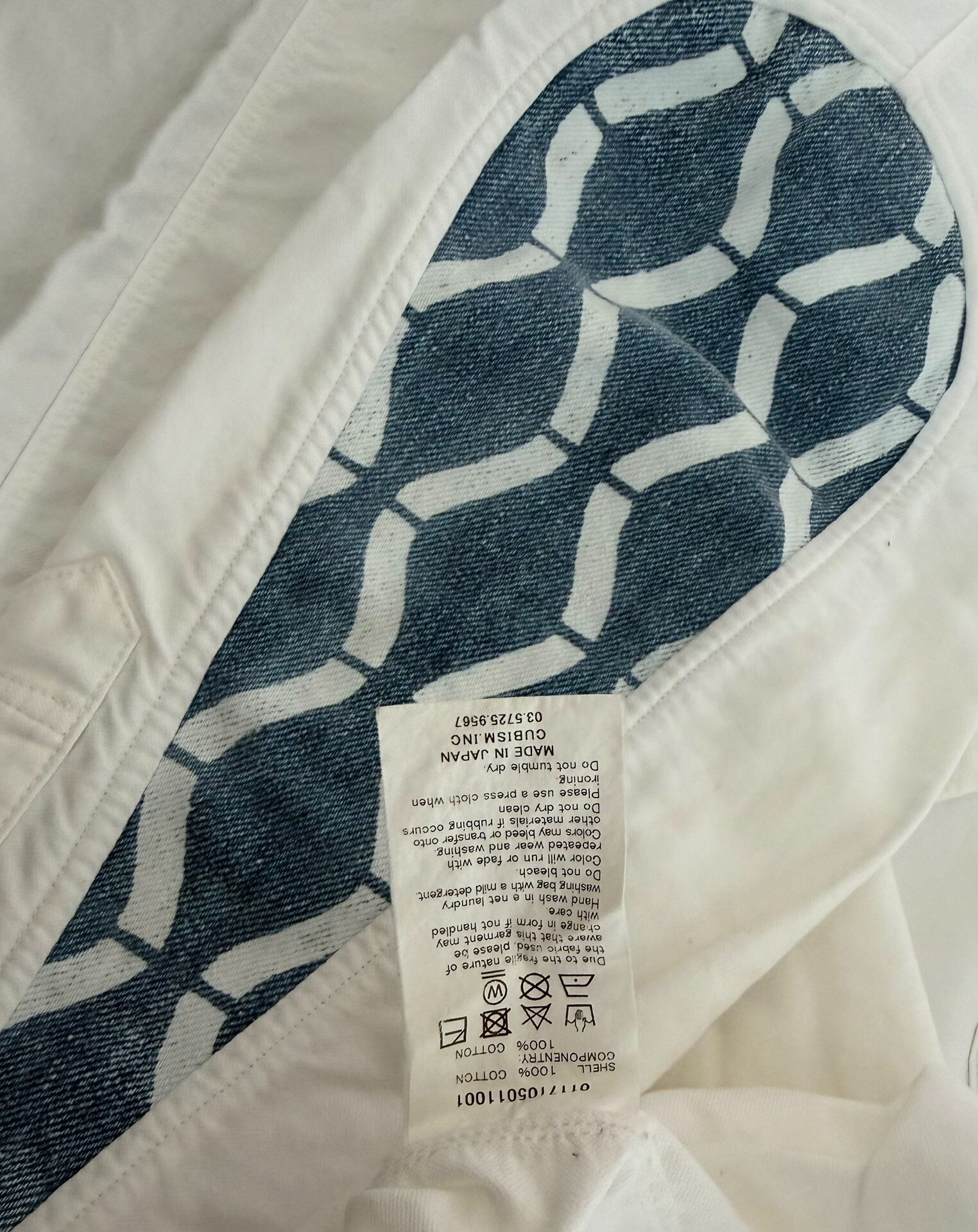 VISVIM ALBACORE BAMBOO LONG SLEEVE SHIRT — back