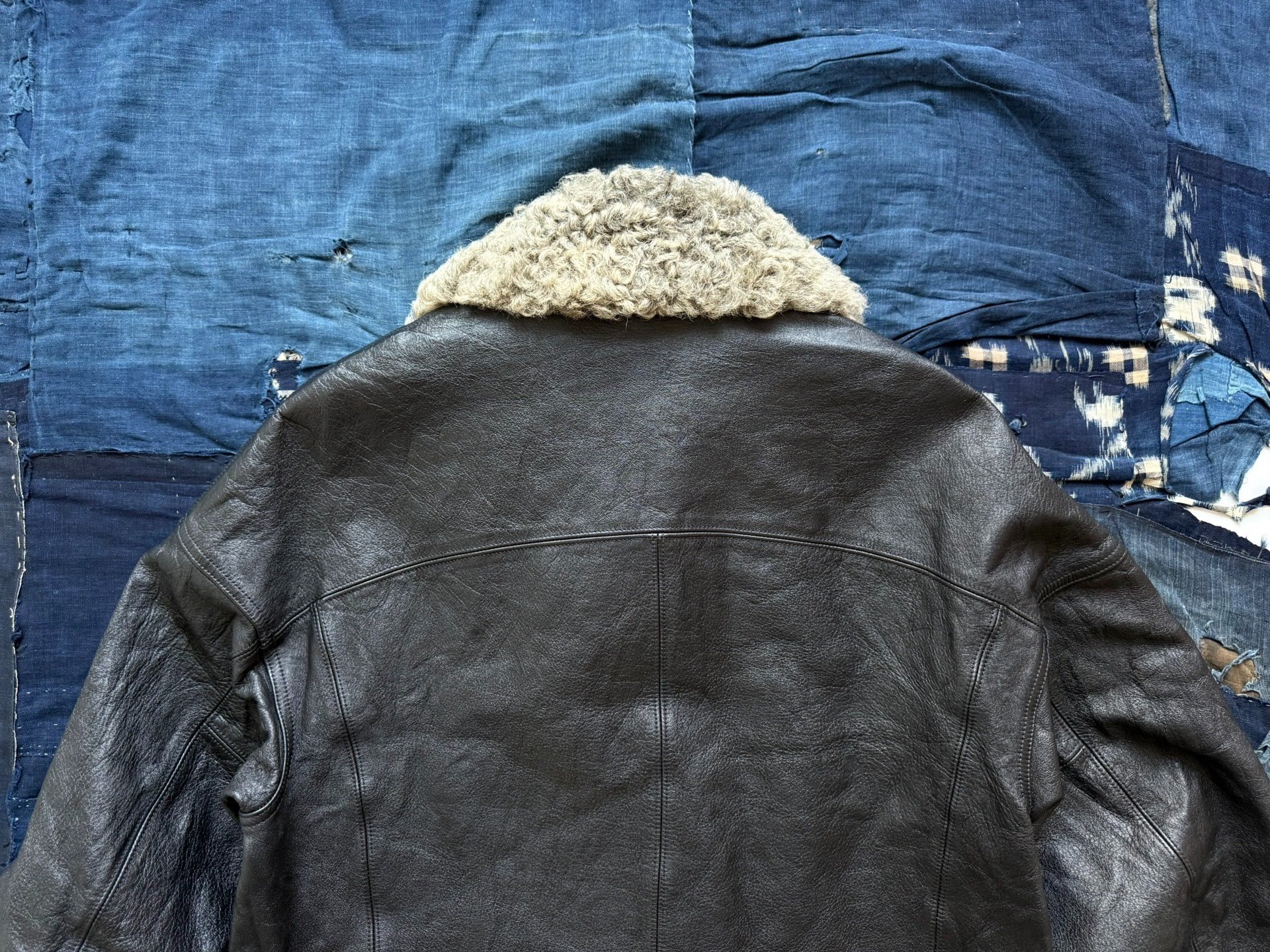 VISVIM 24SS Barnstormer Leather Coat — label