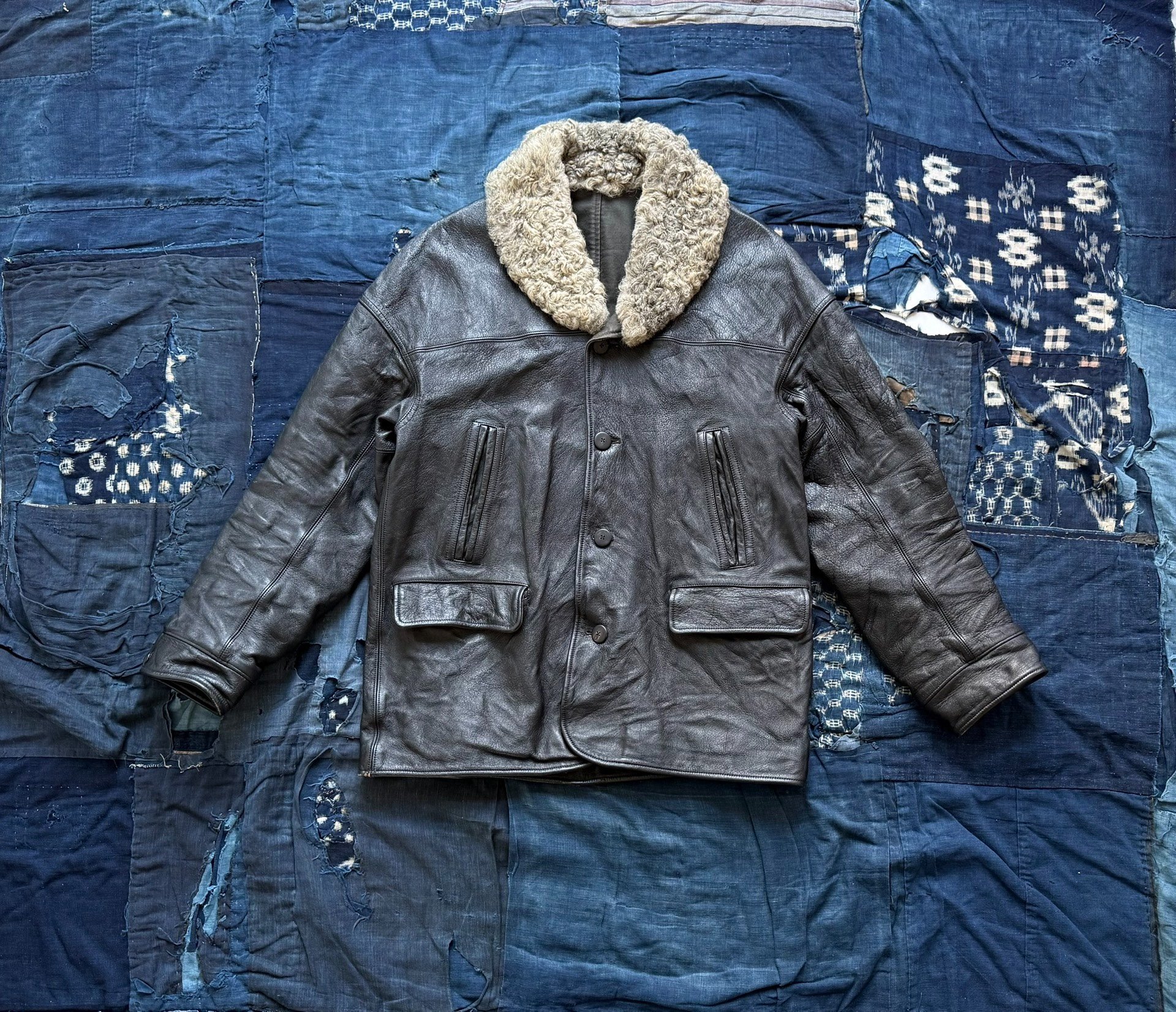 VISVIM 24SS Barnstormer Leather Coat