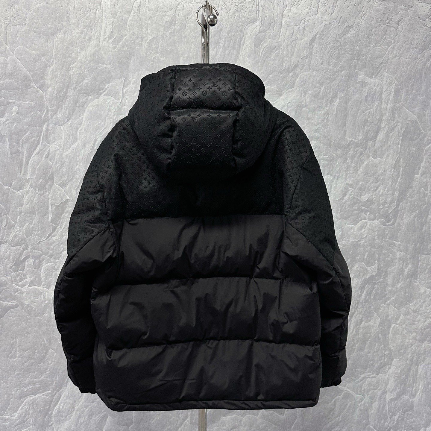 Louis Vuitton SS25 Hooded Padded Coat — back