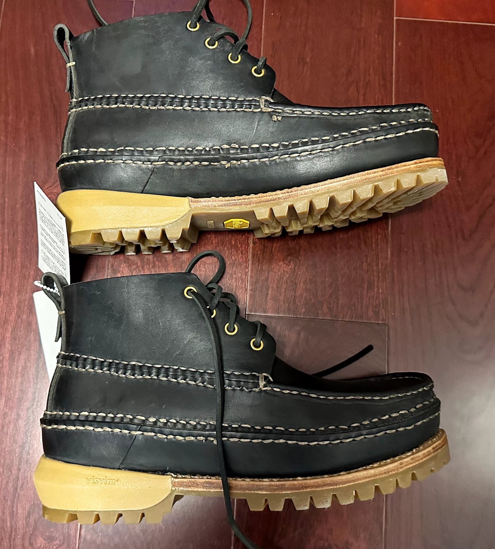 VISVIM KANAWA MOC MID FOLK Boots