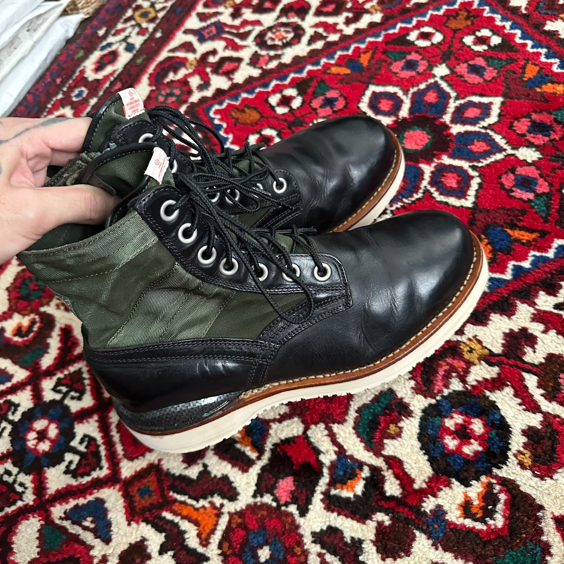 visvim 10ss 7-Hole Boots — detail