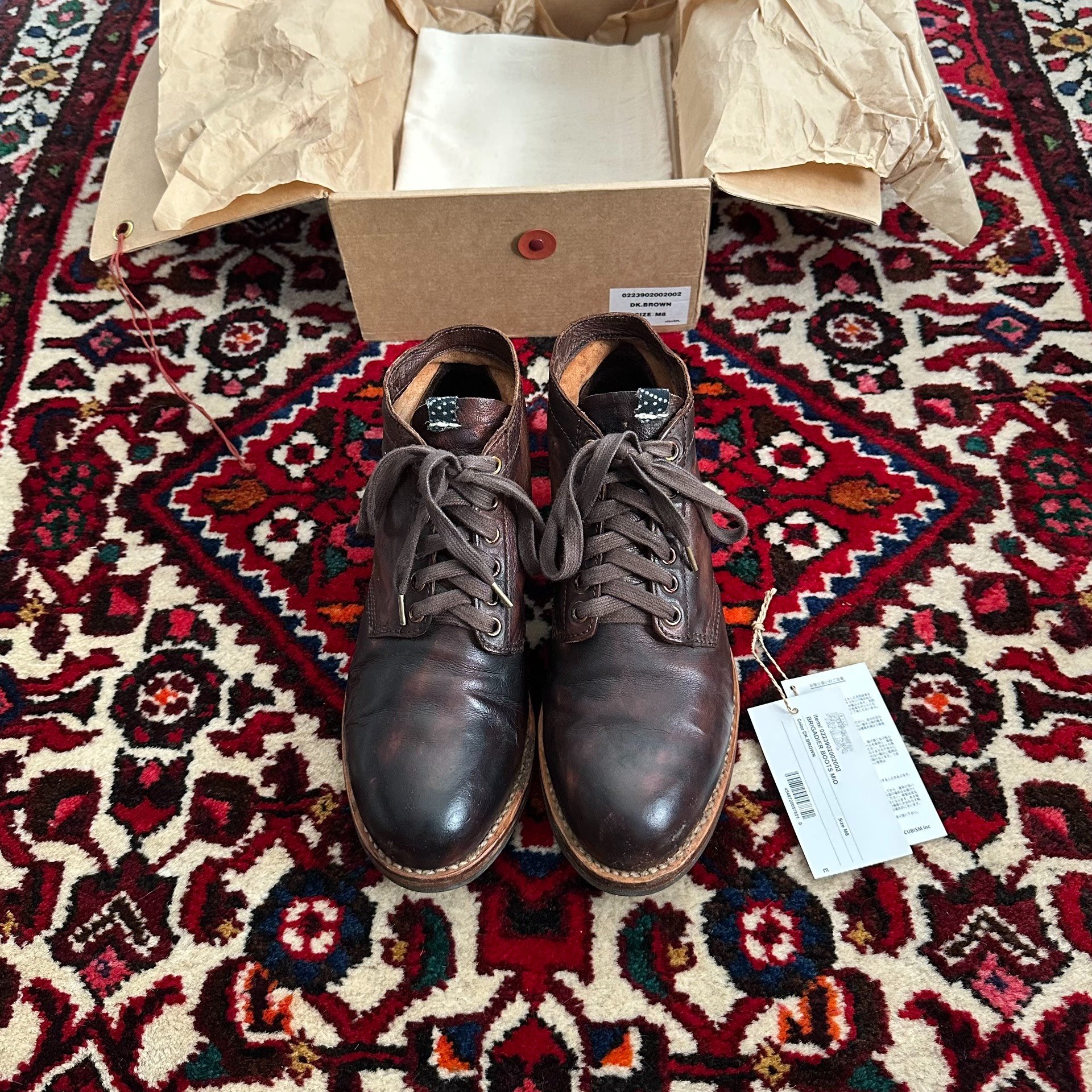 VISVIM 23SS ICT BRIGADIER BOOTS