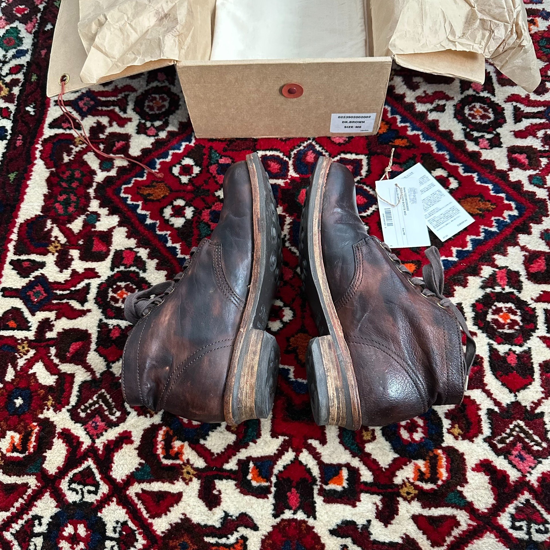 VISVIM 23SS ICT BRIGADIER BOOTS — back