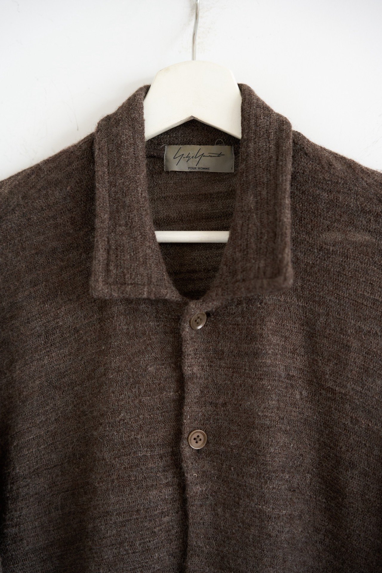 Yohji Yamamoto 2012 AW Long Knit Cardigan — detail