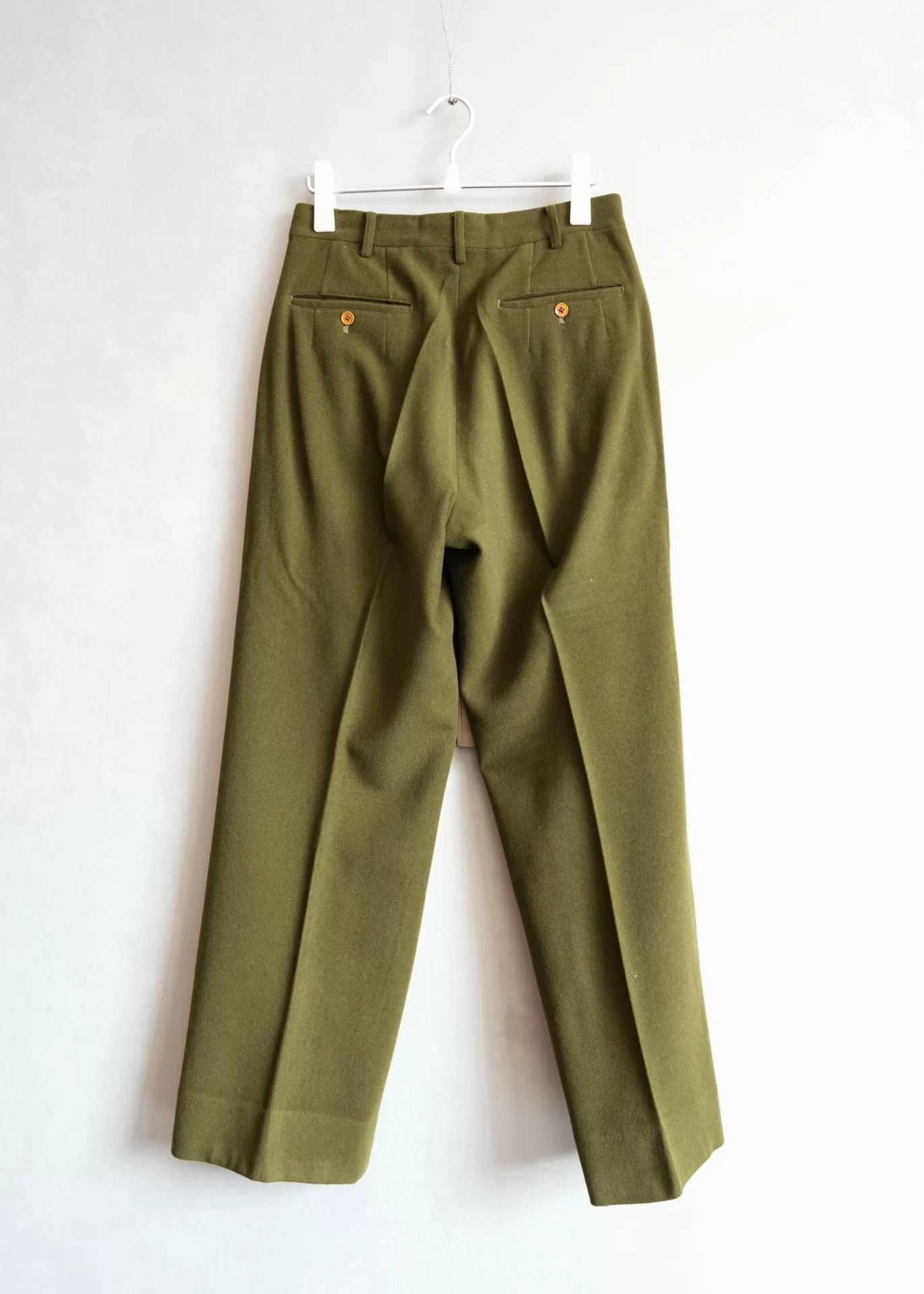 Yohji Yamamoto 99AW Green Trousers — front