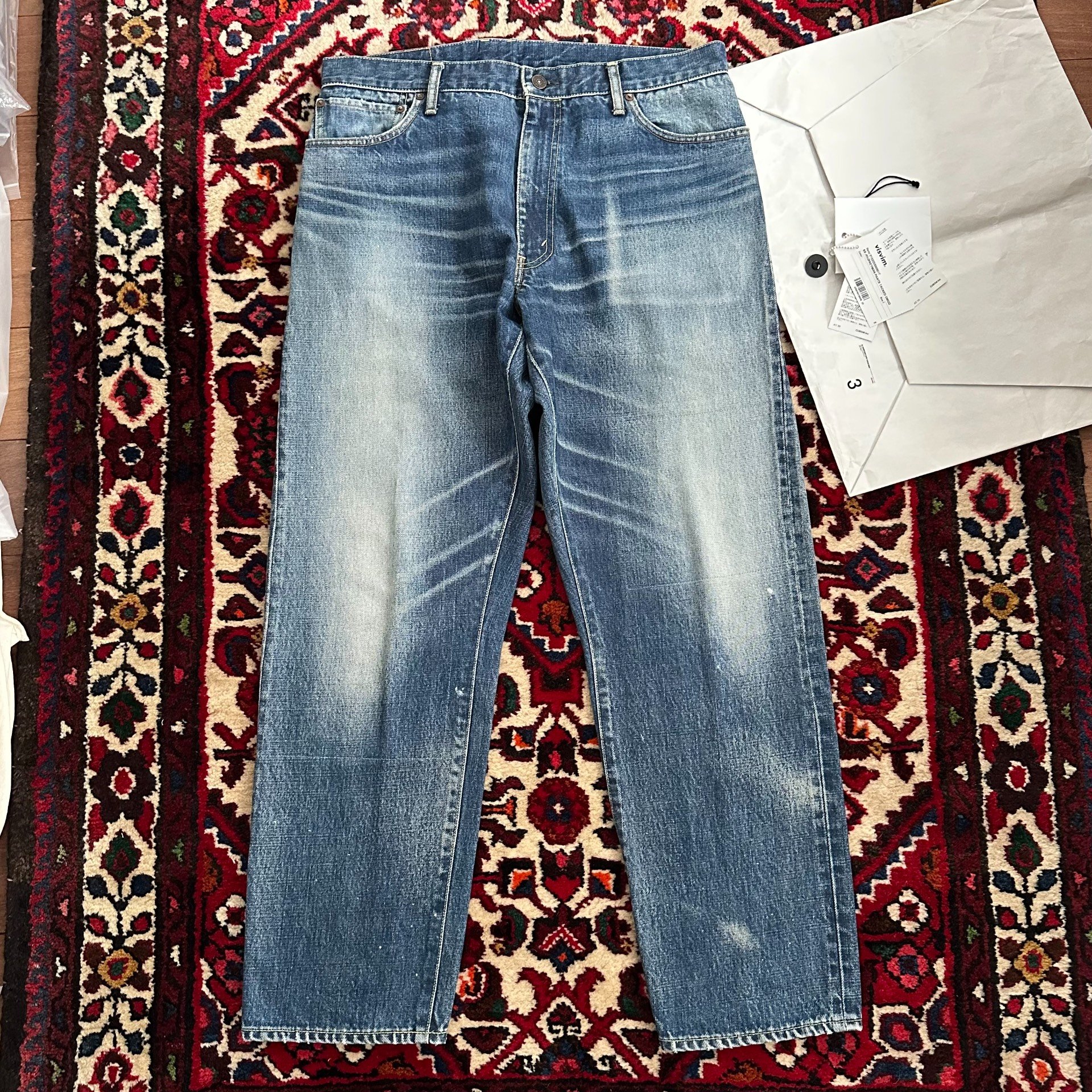 VISVIM 22AW JOURNEYMAN 3rd Gen Jeans — front
