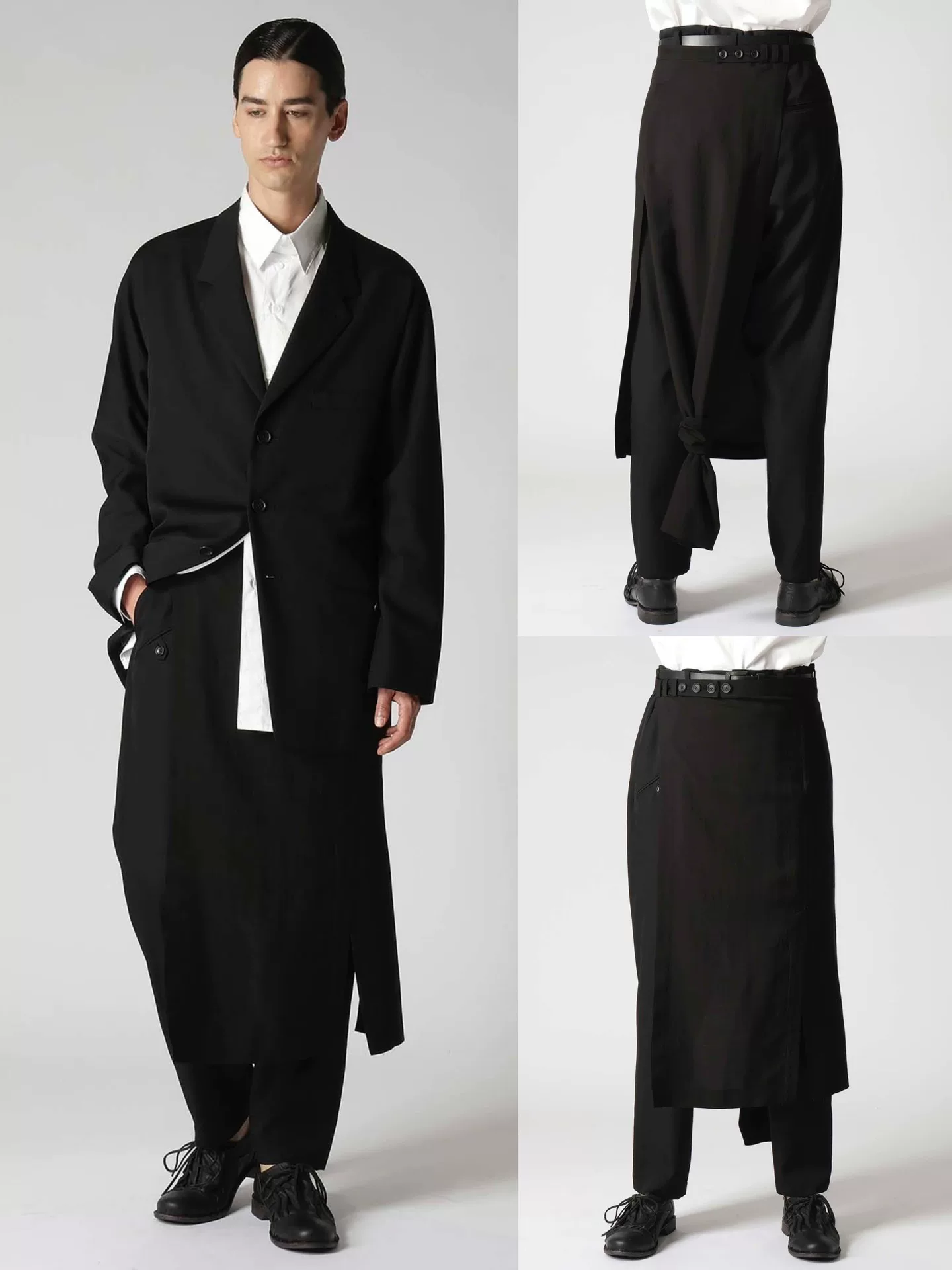 Yohji Yamamoto 23SS Gaba Wrap Skirt
