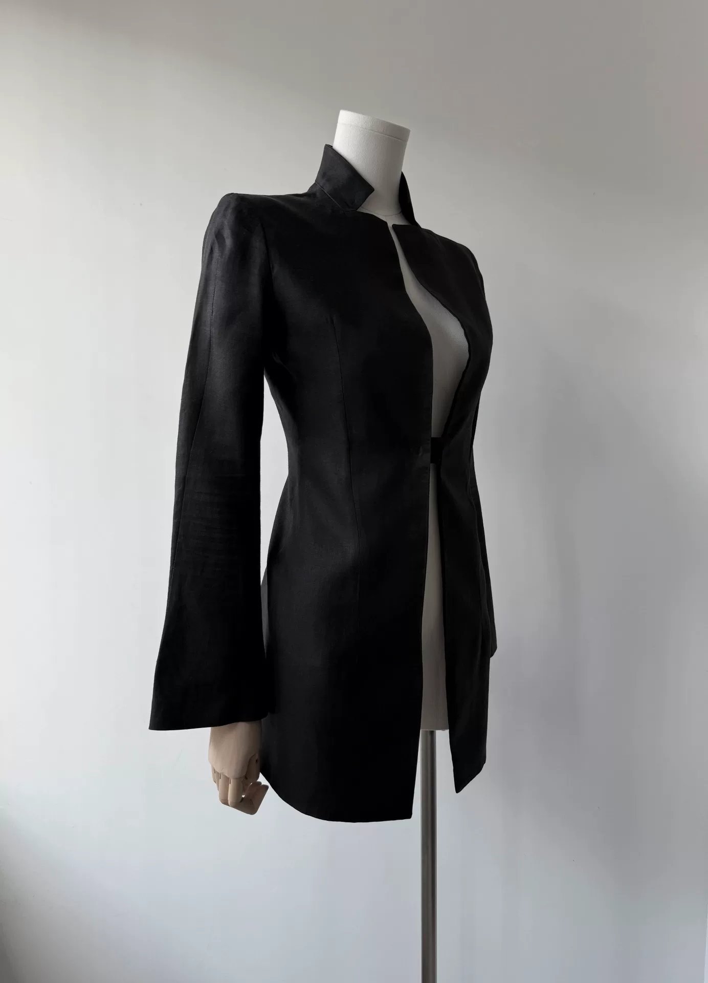 Yohji Yamamoto 1998AW Ramie Blazer — back